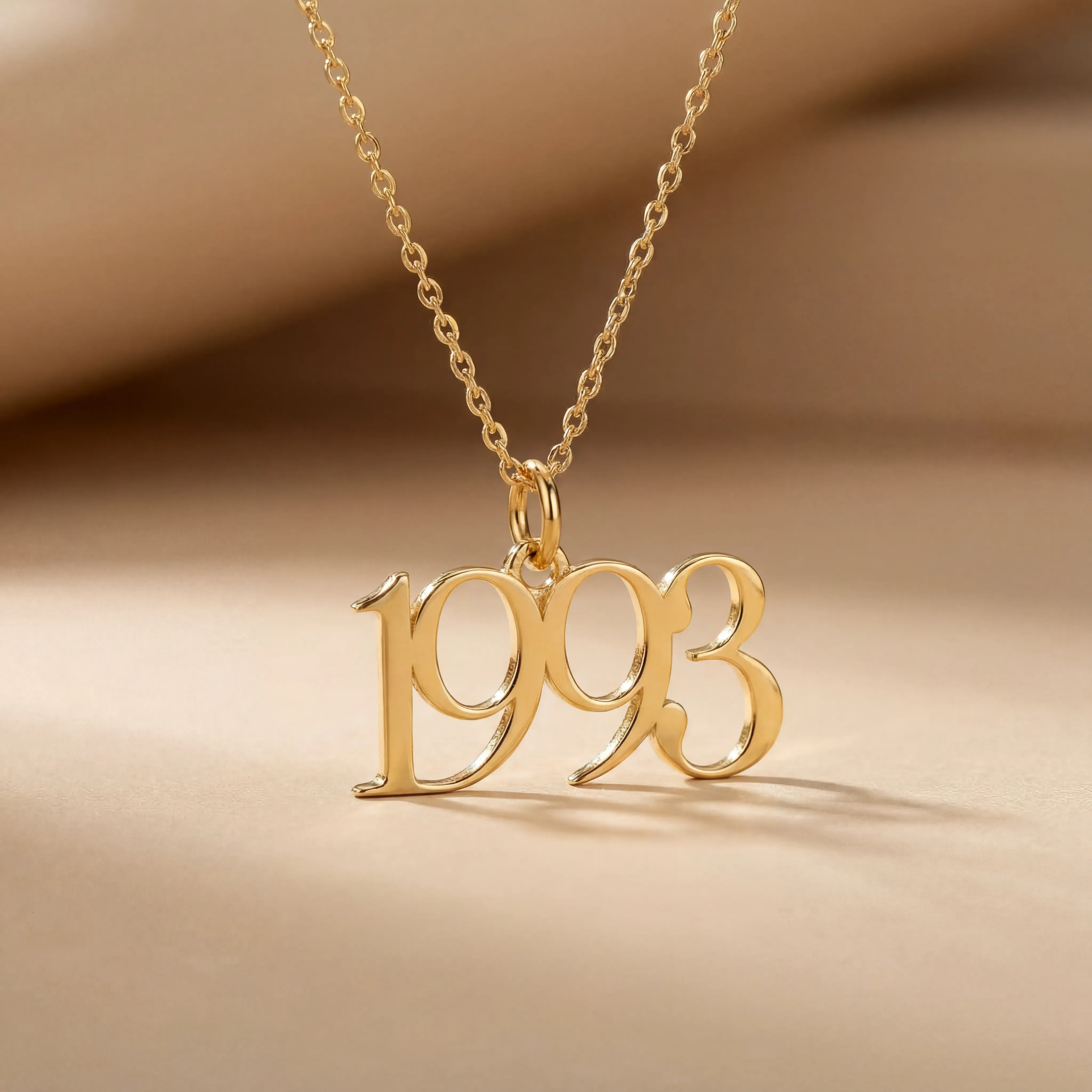 Personalised Year Of Birth Necklace - Image 3