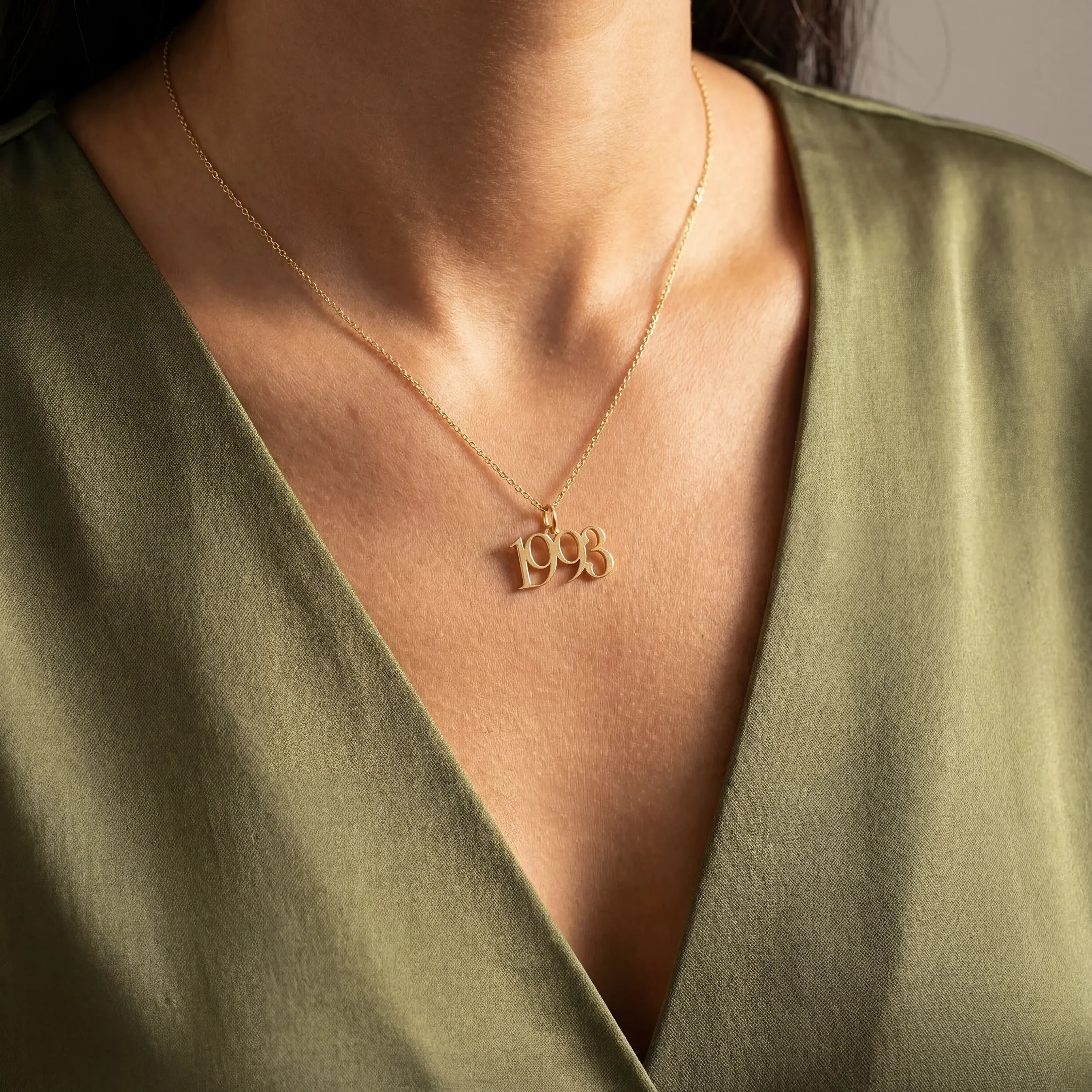 Personalised Year Of Birth Necklace - Image 4