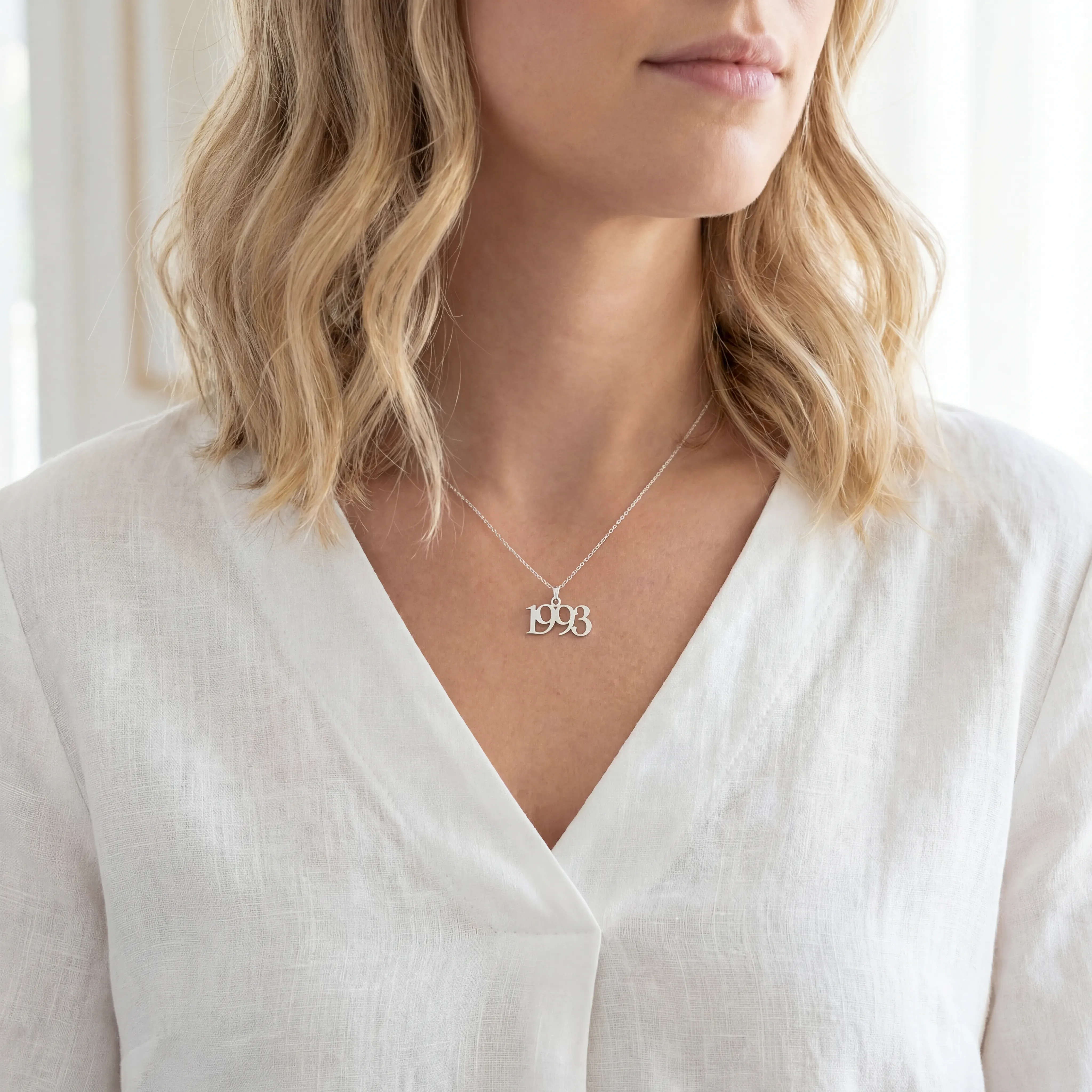 Personalised Year Of Birth Necklace - Image 6