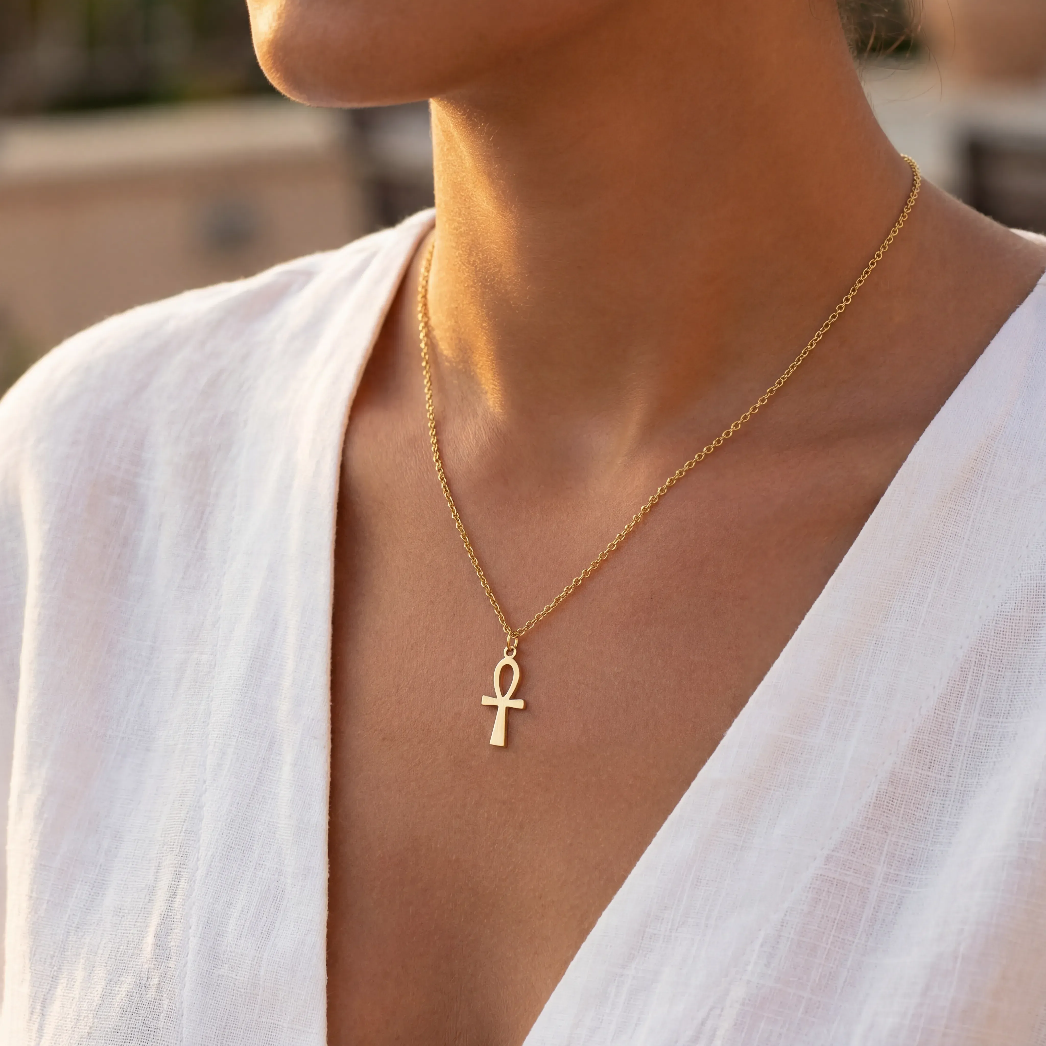 Ankh Cross Necklace - Image 4