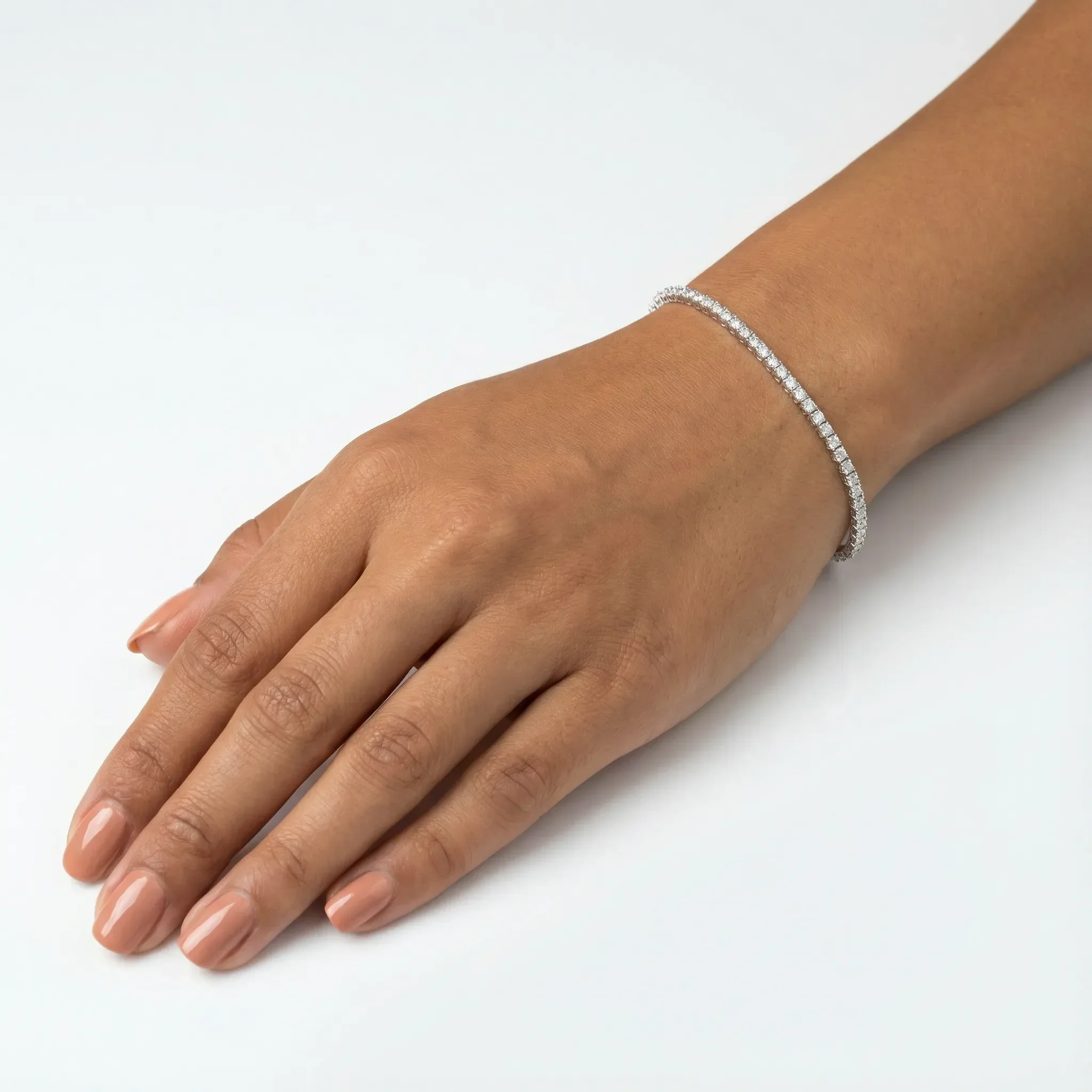 Cubic Zirconia Tennis Bracelet - Image 4