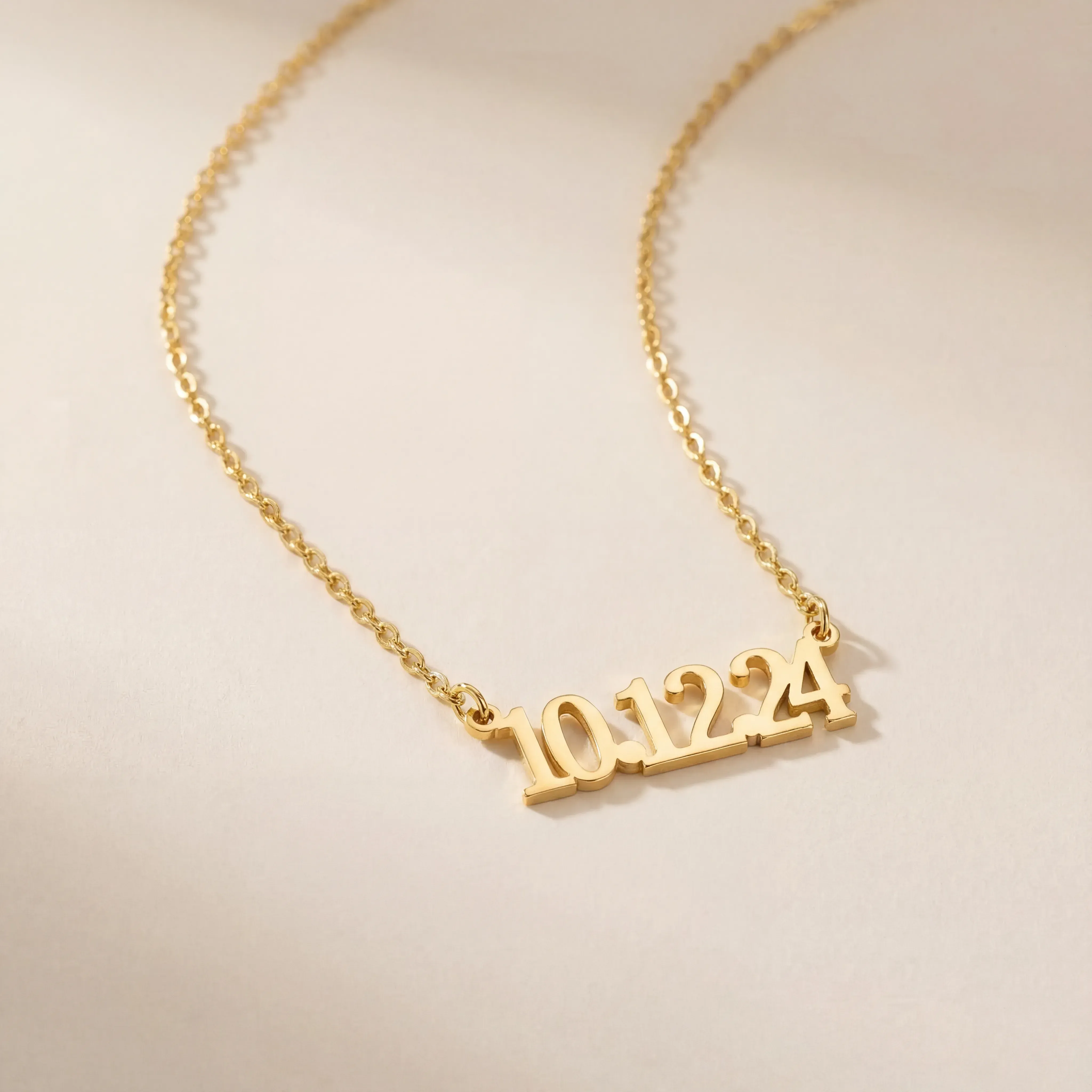 Personalised Date of Birth Necklace - Image 7
