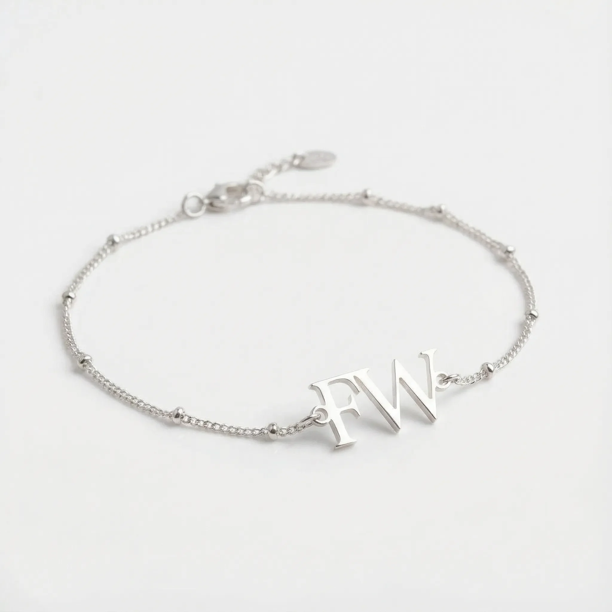 Double Letter Initials Bracelet - Image 5
