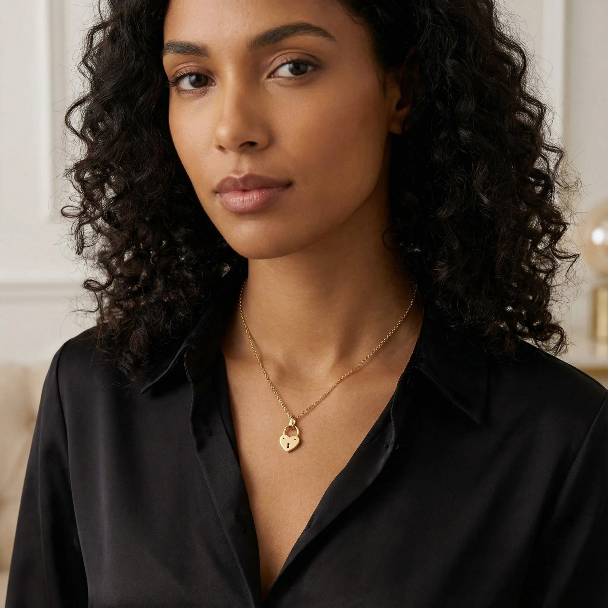 Heart Lock Pendant Necklace by G&M - Image 5