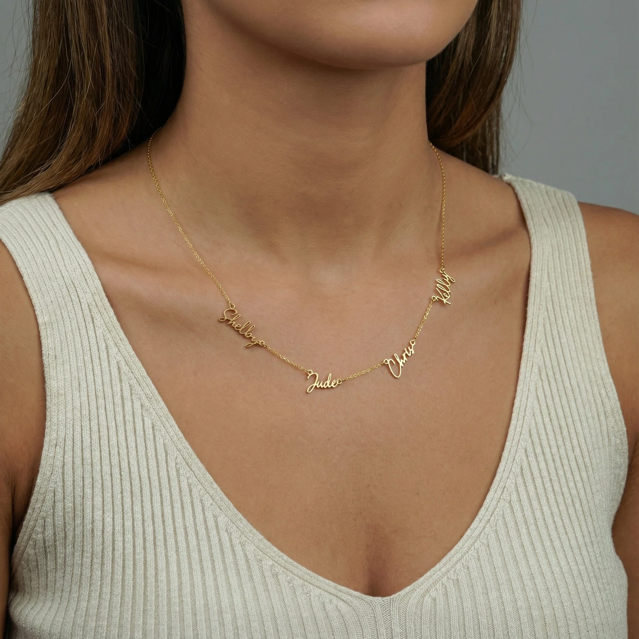 Multi Name Necklace by G&M - Image 5