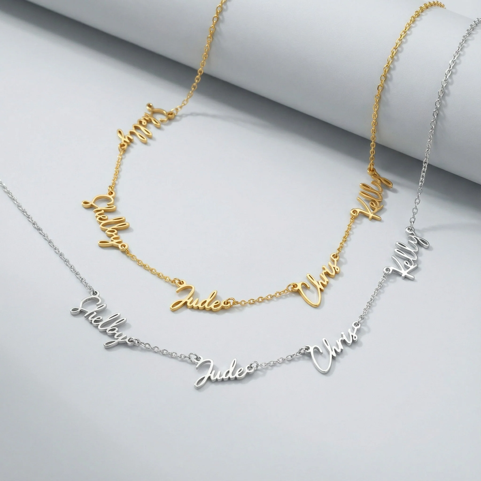Multi Name Necklace by G&M - Image 8
