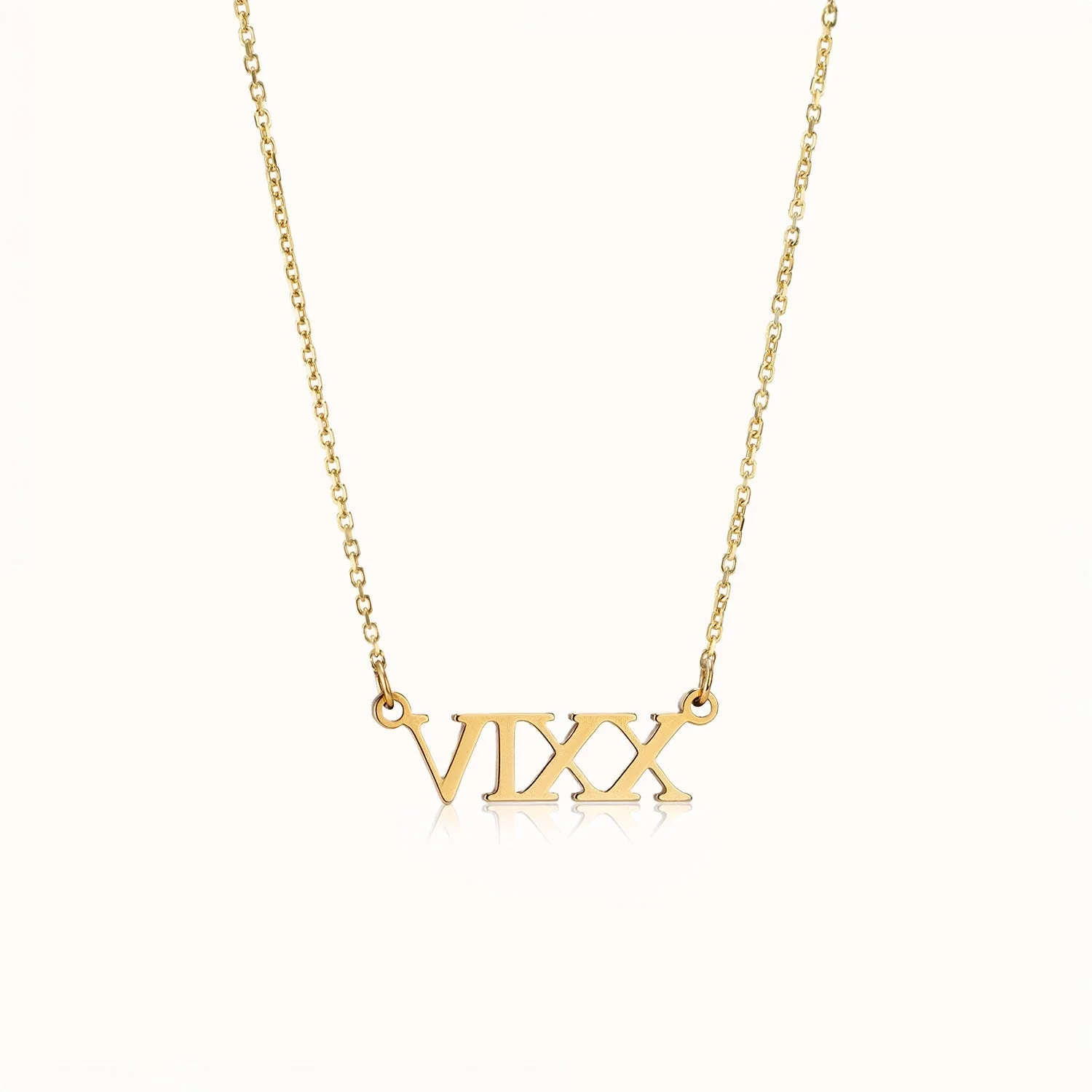 Roman Numeral Necklace by G&M - Image 4