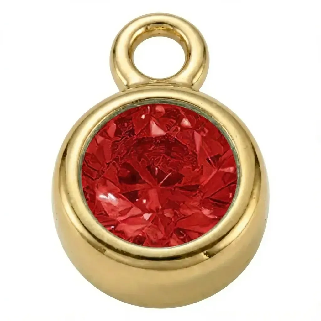 Gold - January Garnet Birthstone