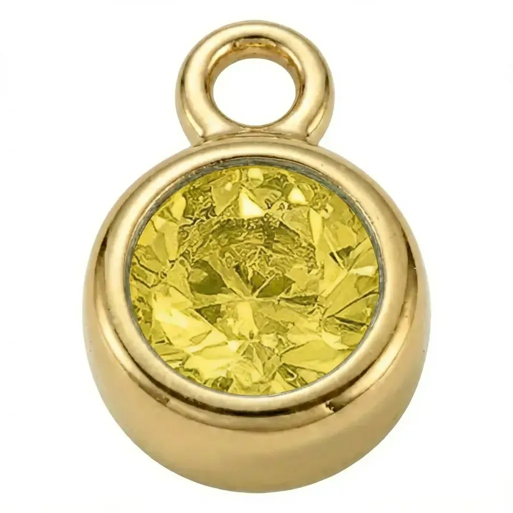 Gold - November Topaz Birthstone