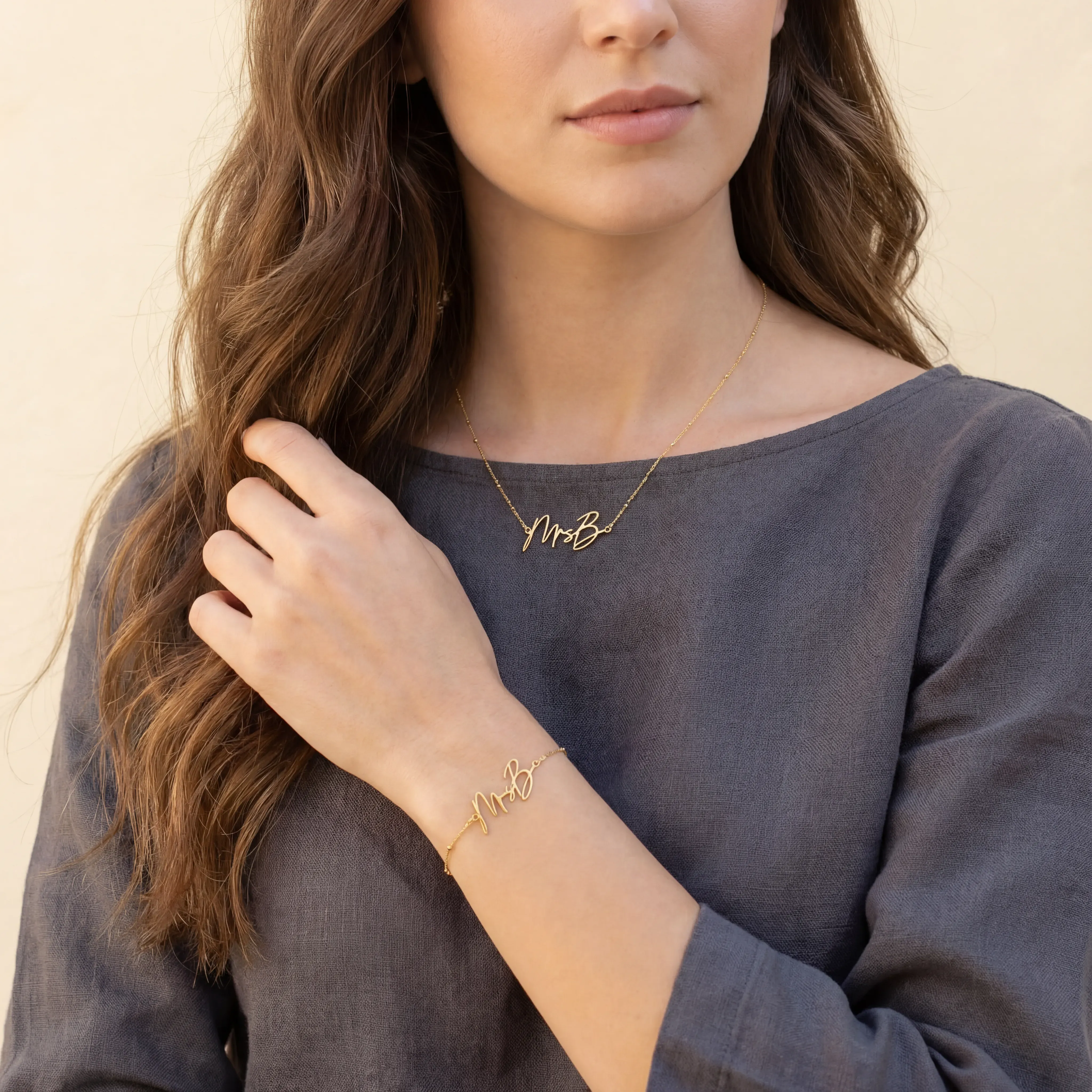 Personalised Mrs Bracelet - Image 4