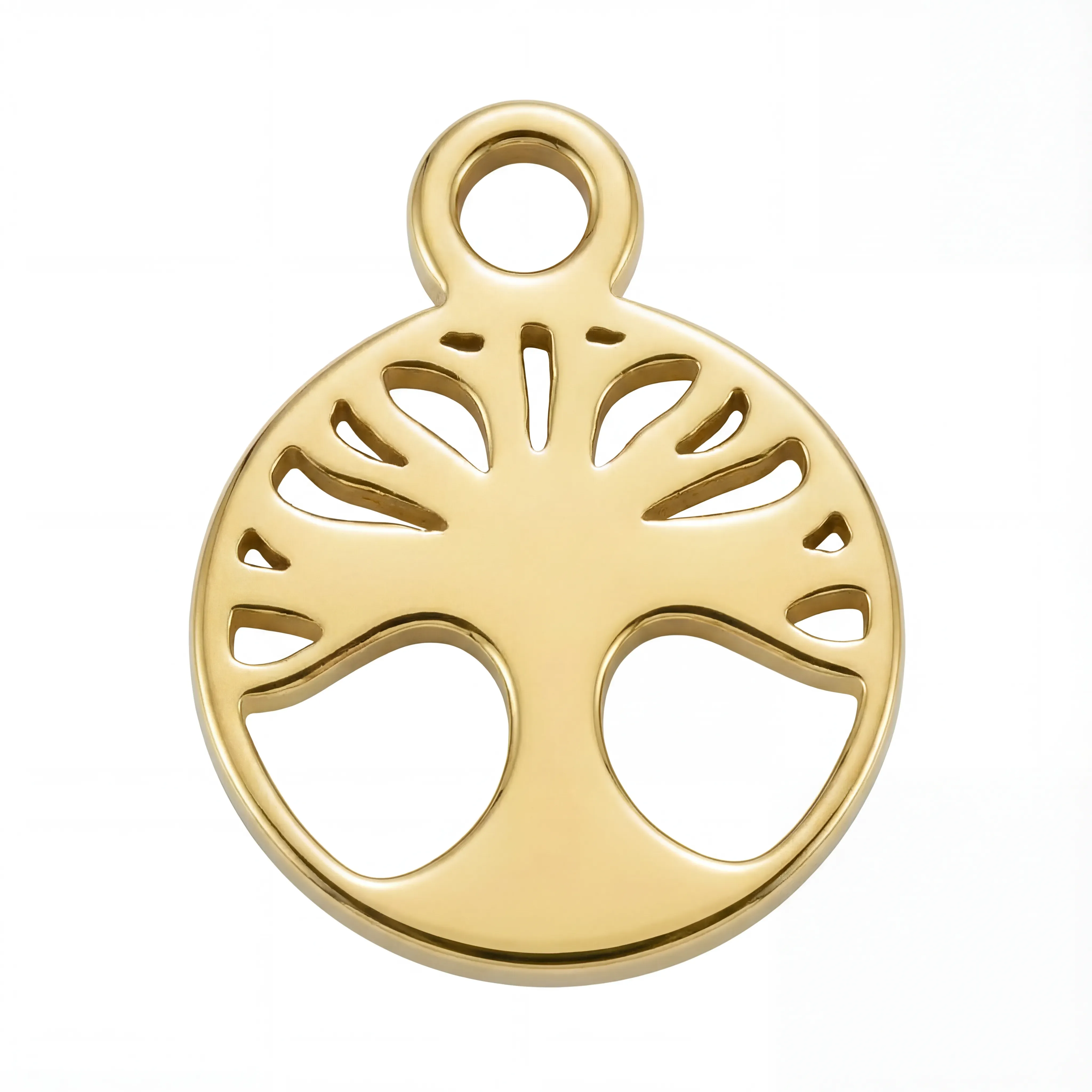 Gold Tree of Life Symbol Charm