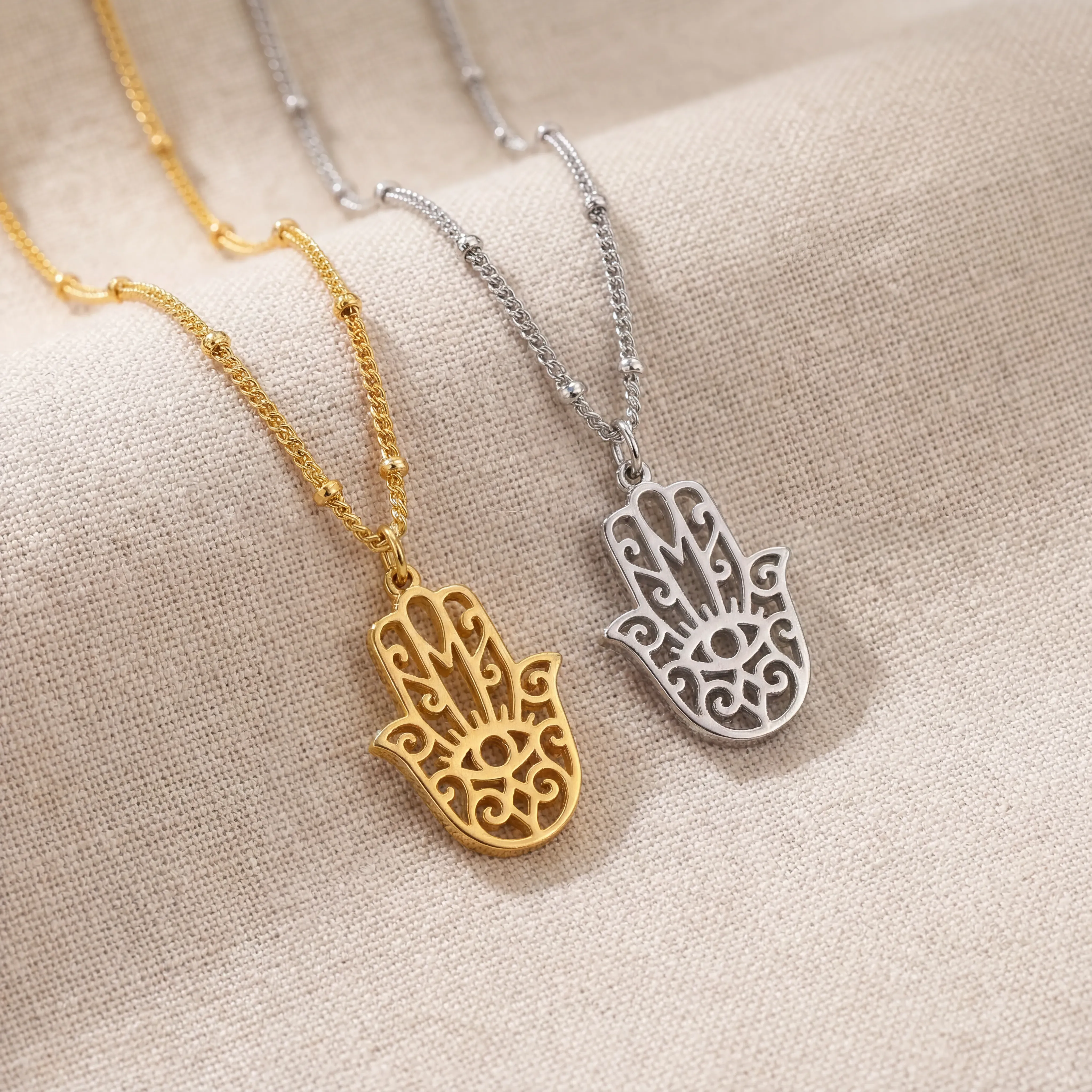 Hamsa Hand Necklace - Image 5