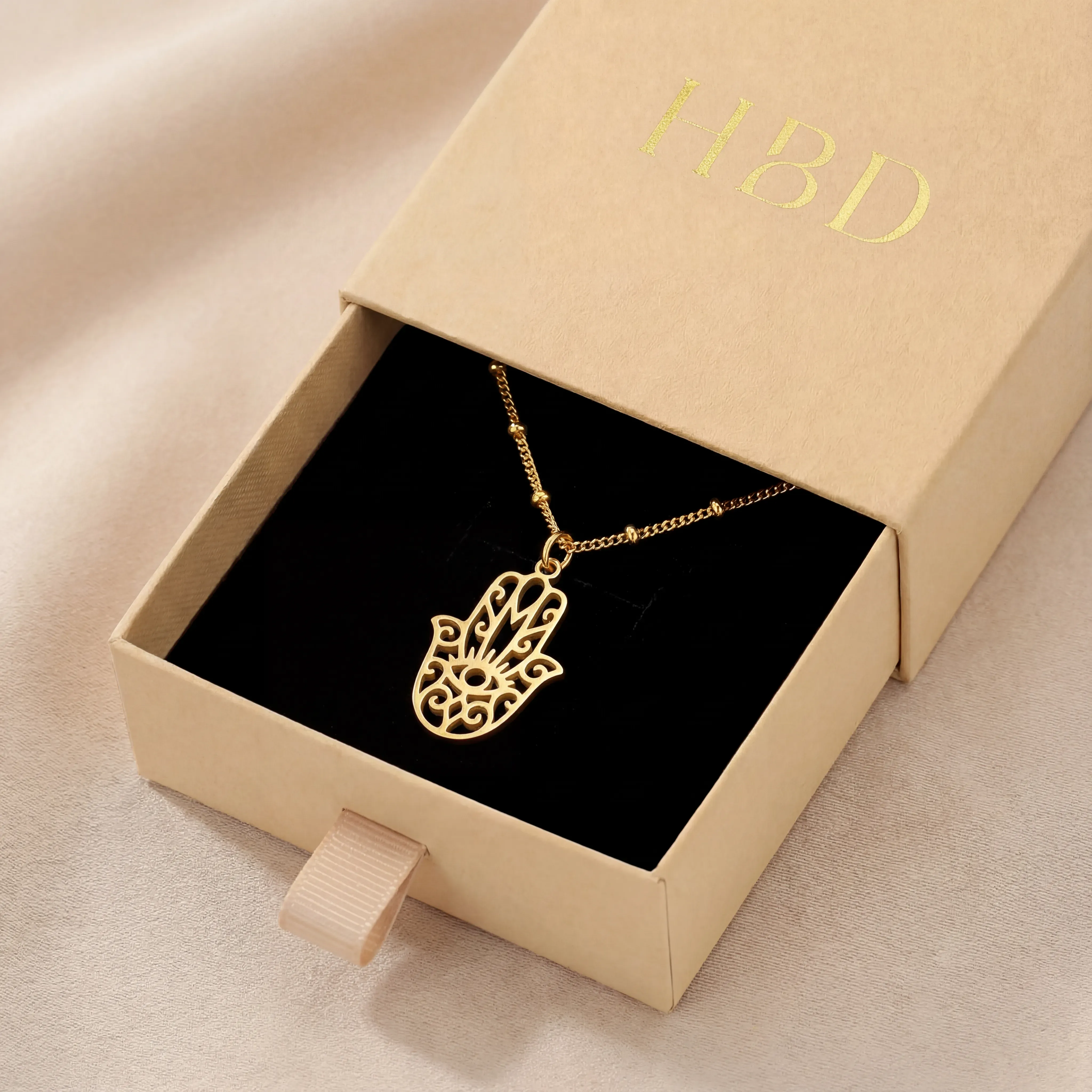Hamsa Hand Necklace - Image 6