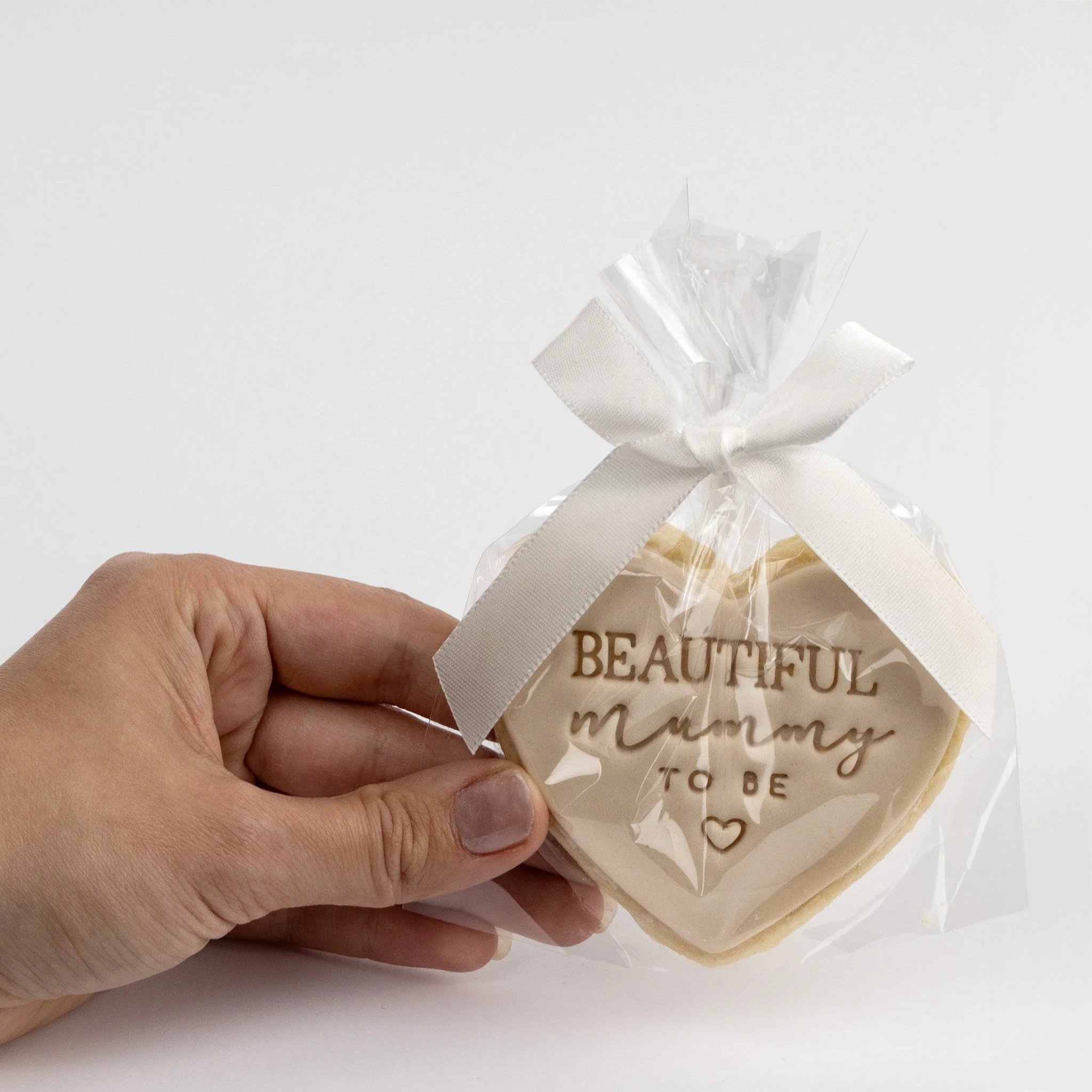 Handmade "Beautiful Mummy to Be" Cookie