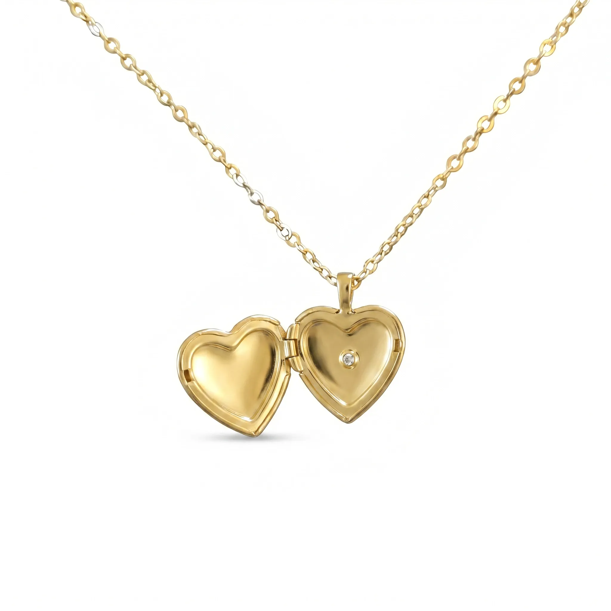 Heart Locket Necklace - Image 2