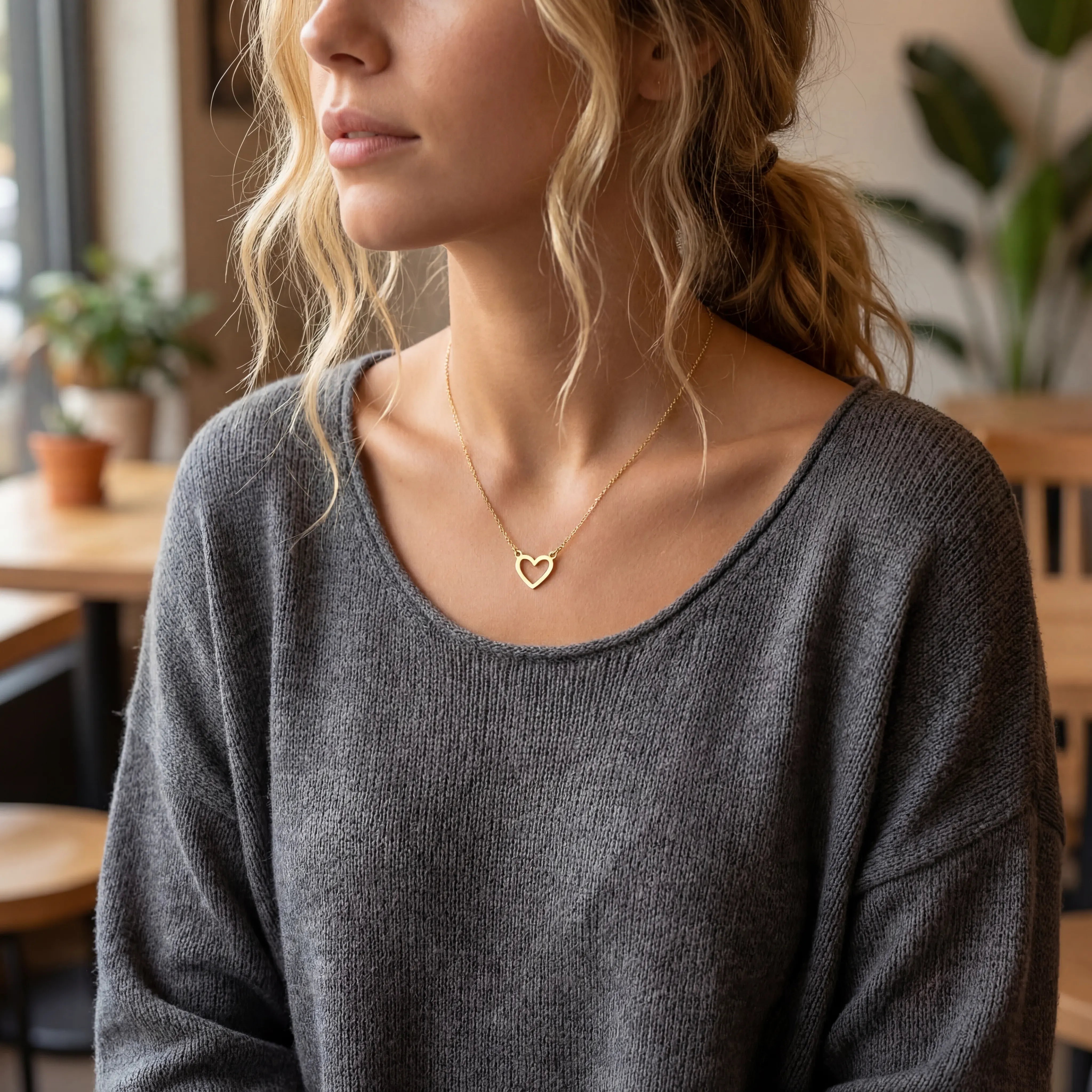 Heart Necklace - Image 4