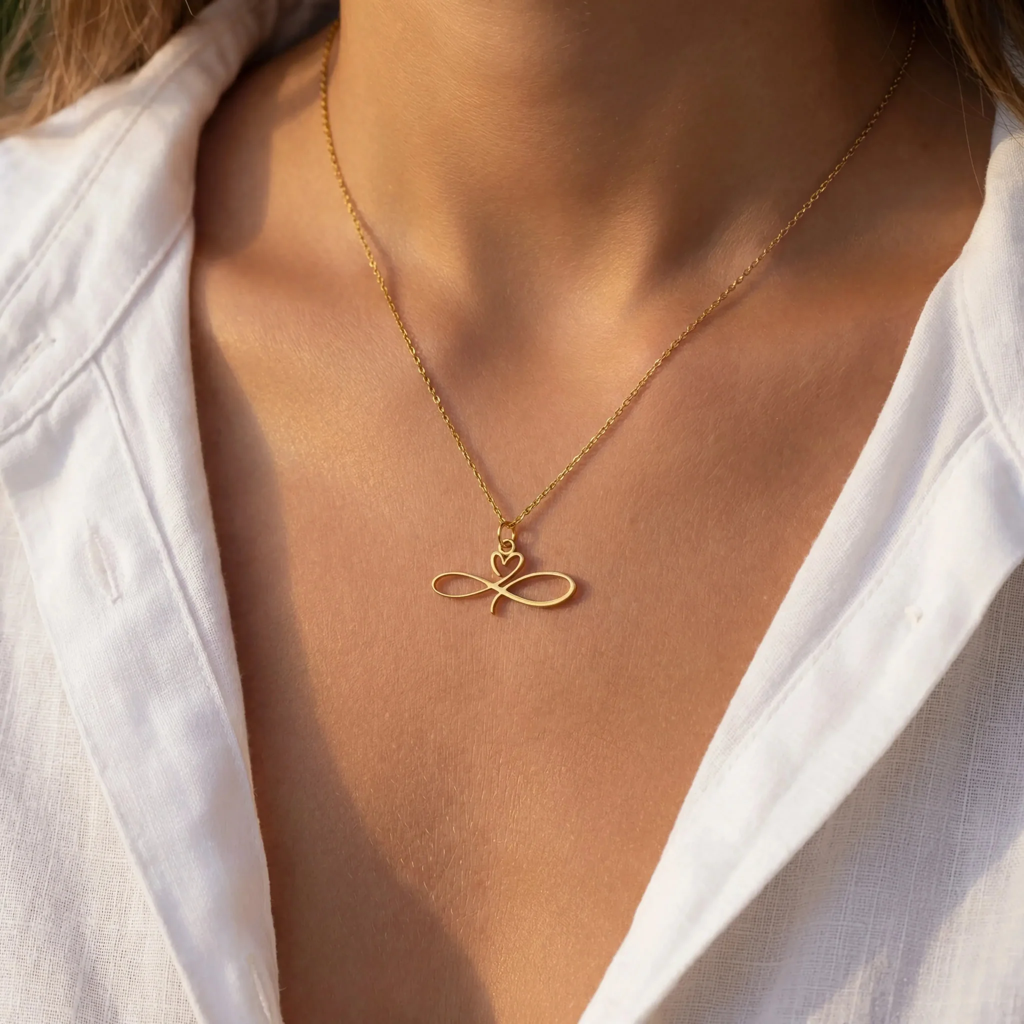Infinity Heart Necklace