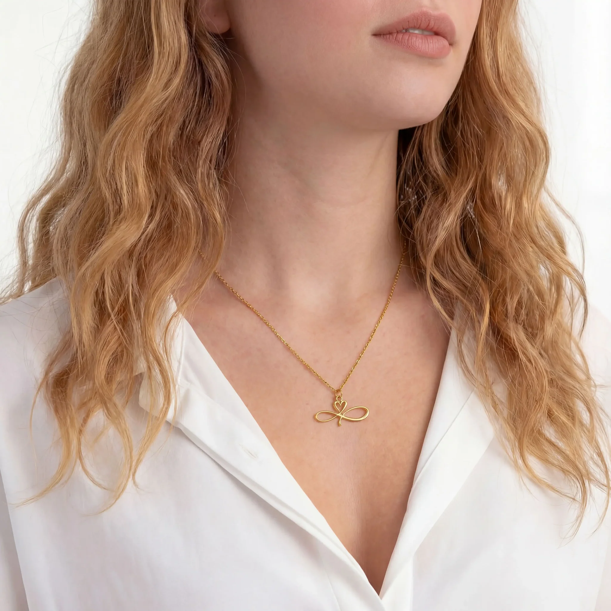 Infinity Heart Necklace - Image 3