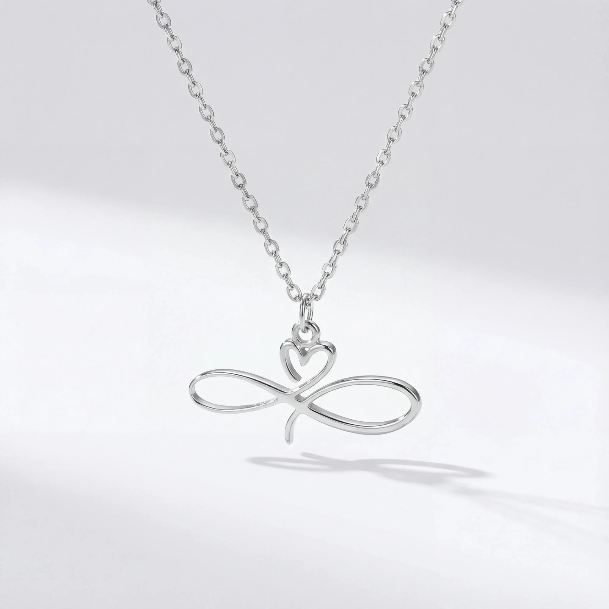 Infinity Heart Necklace - Image 4