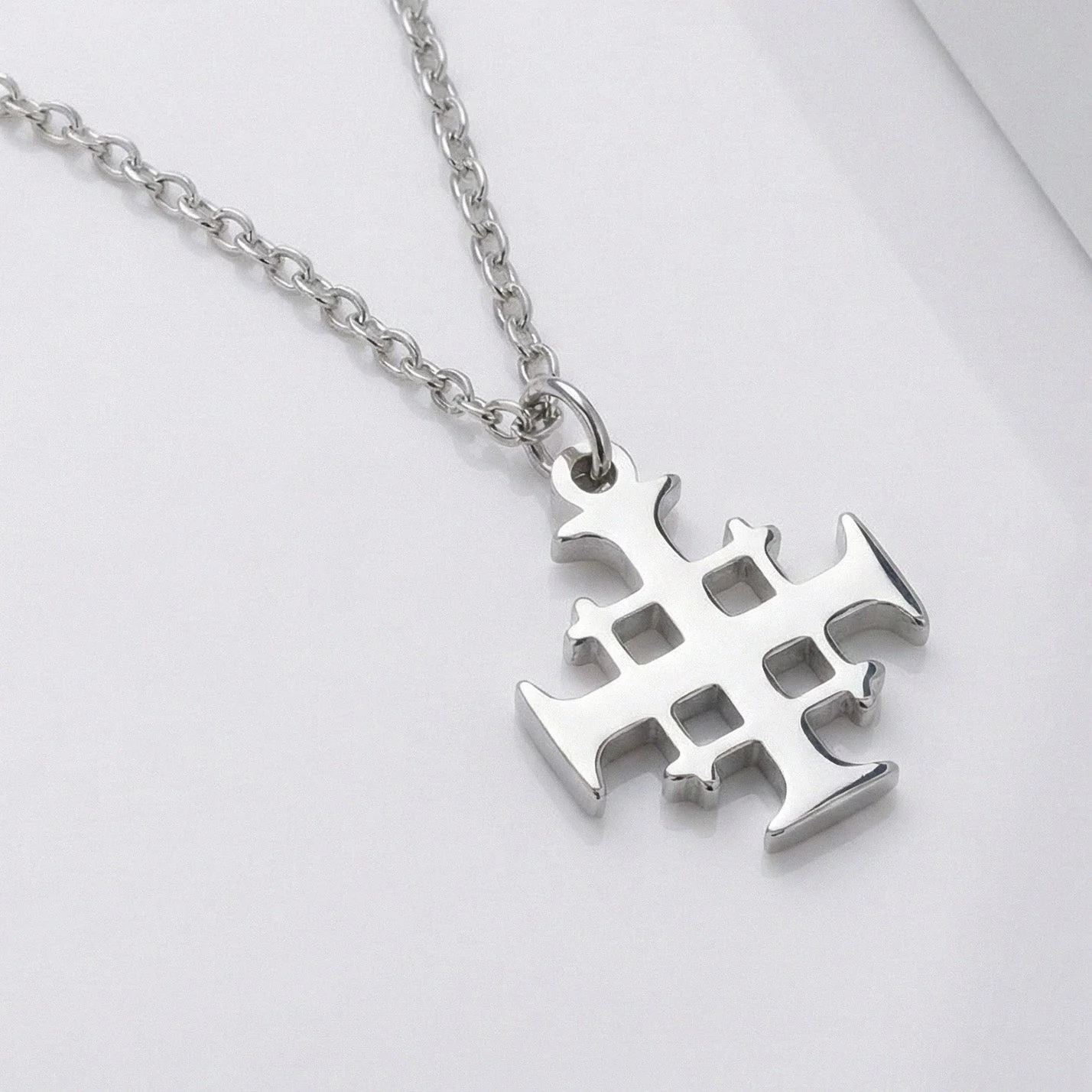 Jerusalem Cross Necklace - Image 4