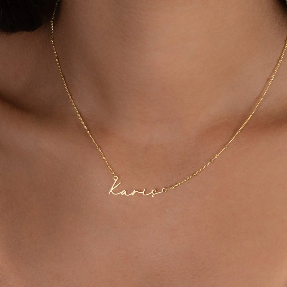 Karis Name Necklace - Image 2