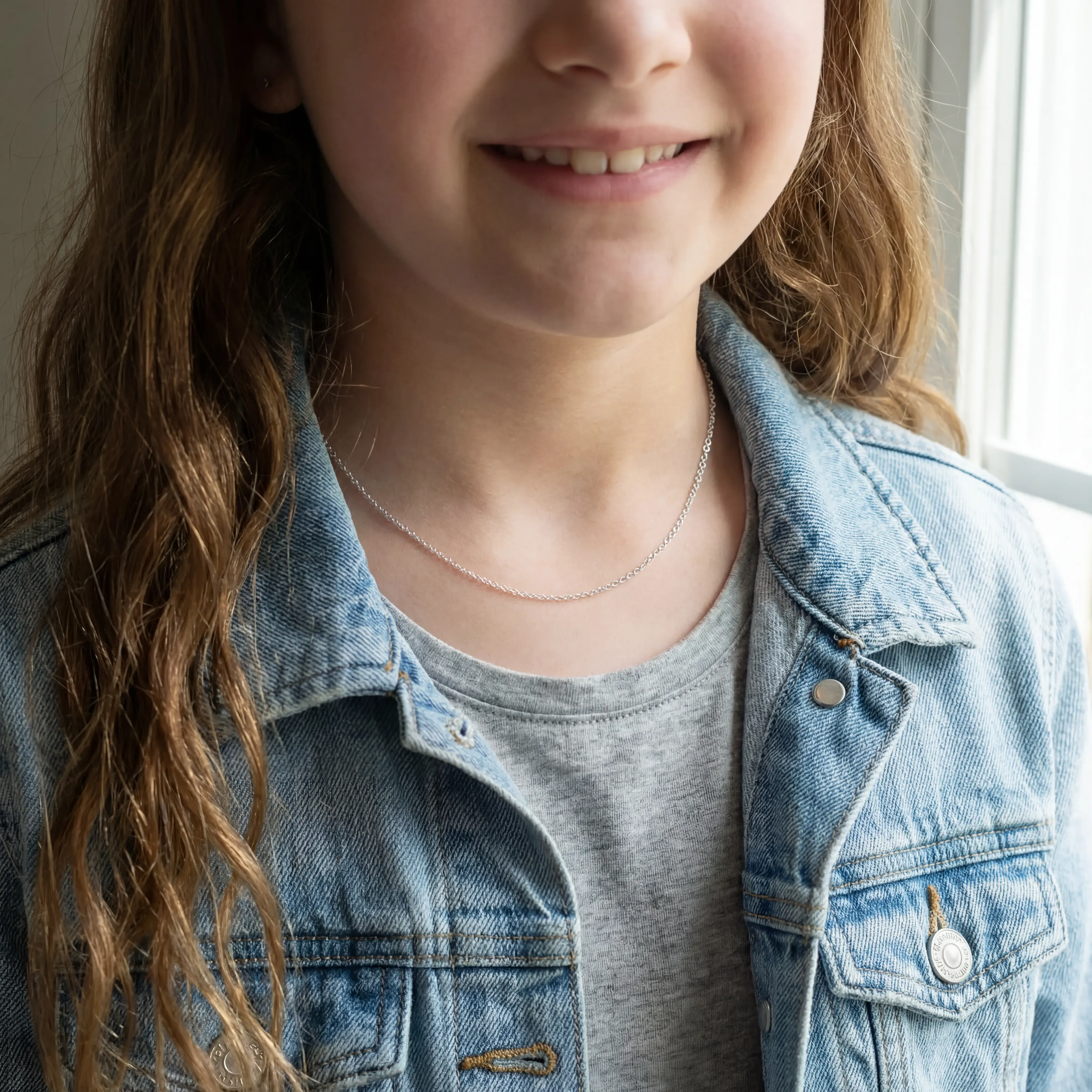 Kids Anchor Chain Necklace