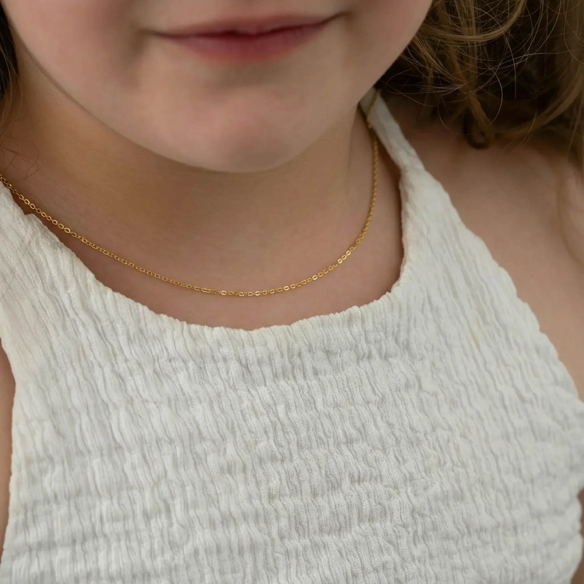 Kids Anchor Chain Necklace - Image 7