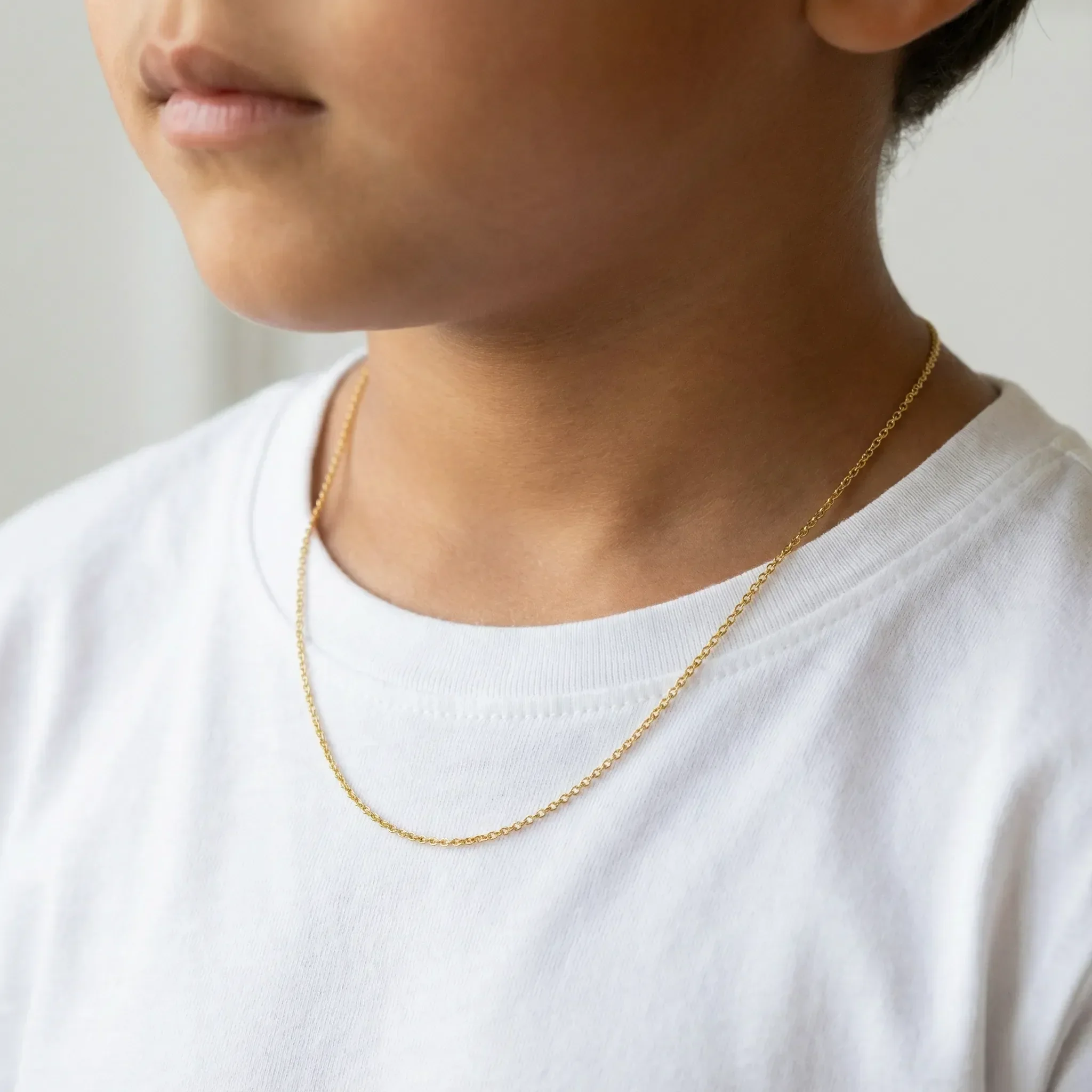 Kids Anchor Chain Necklace - Image 8