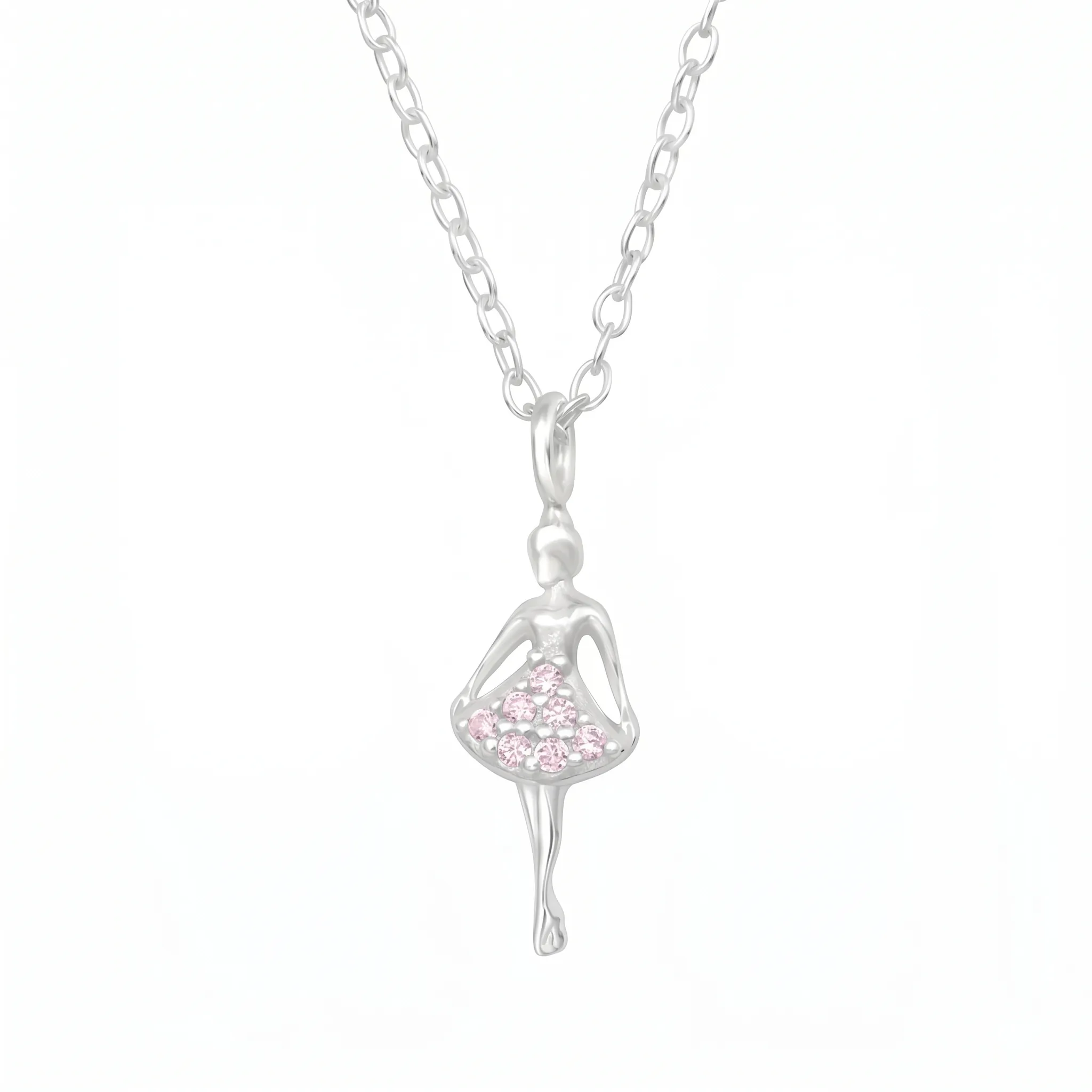 Kids Ballet Girl Necklace - Image 2