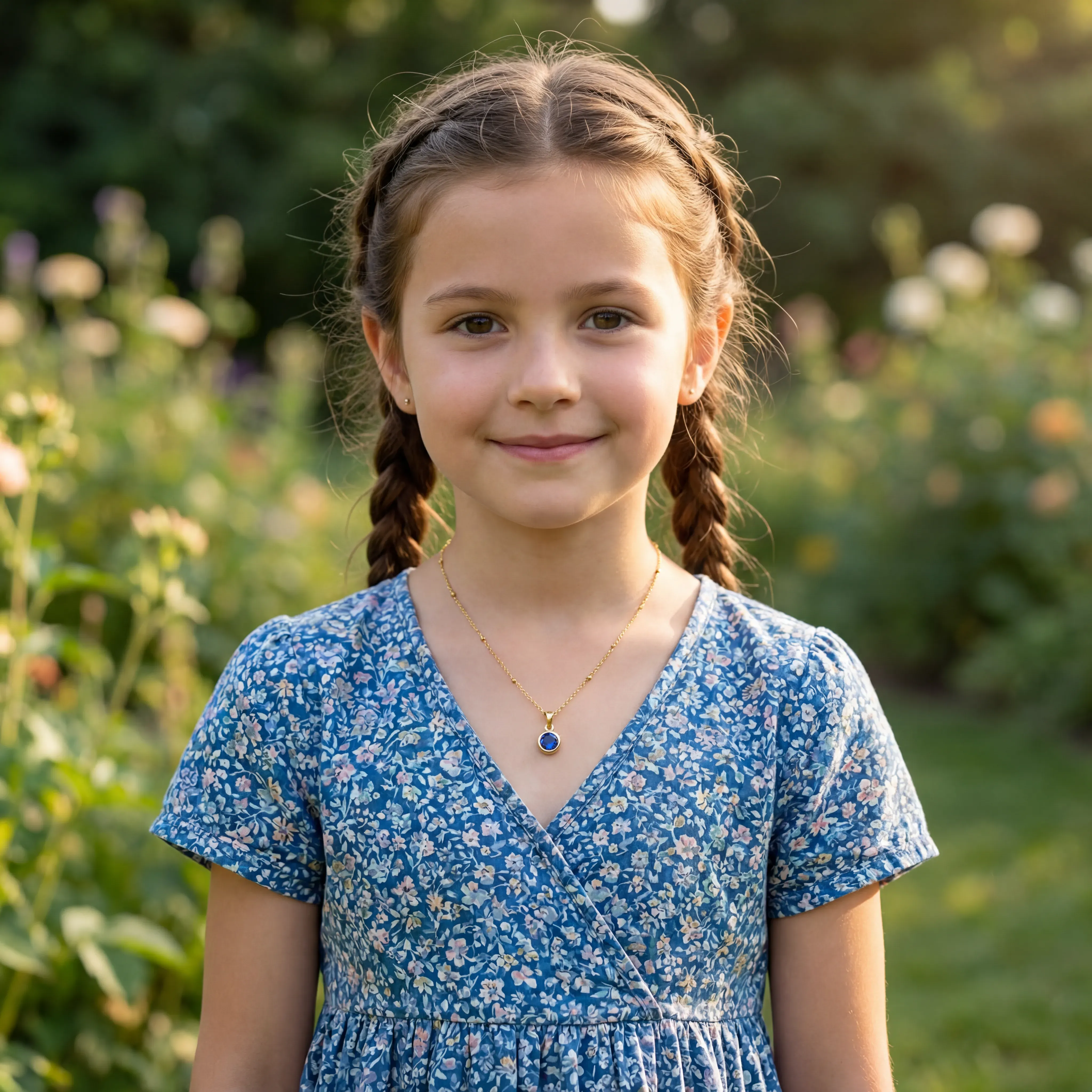 Kids Birthstone Necklace - Image 4