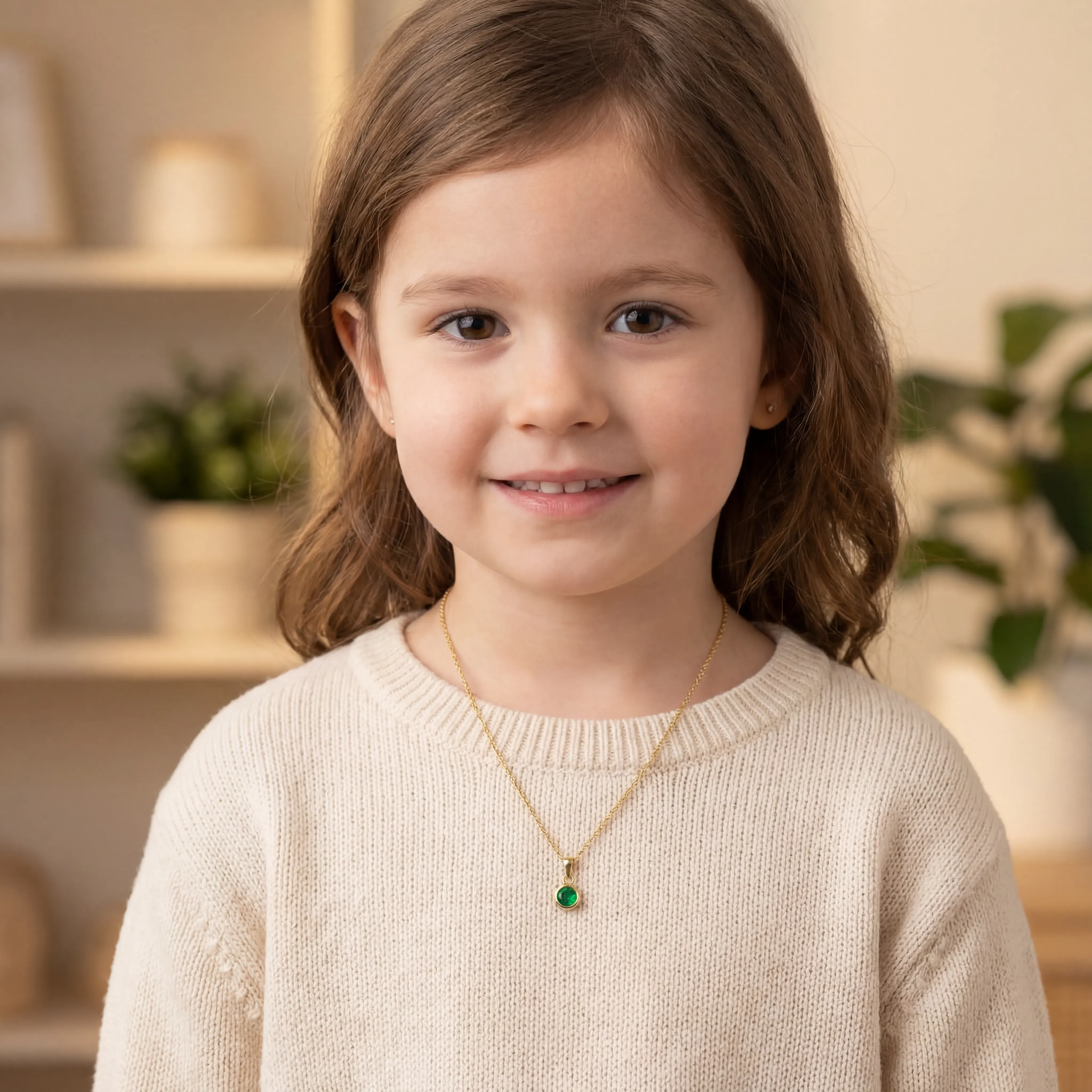 Kids Birthstone Necklace - Image 5