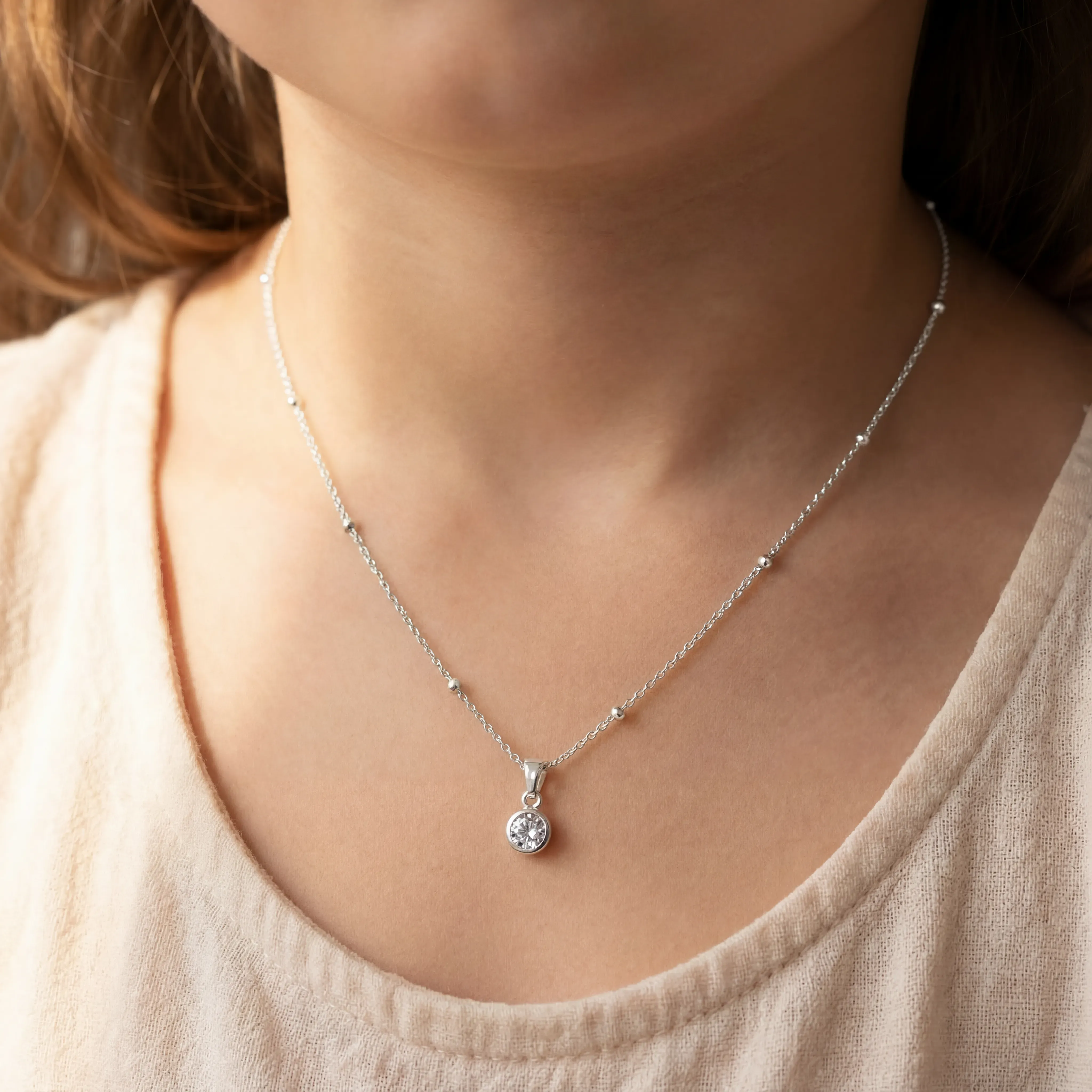 Kids Birthstone Necklace - Image 6