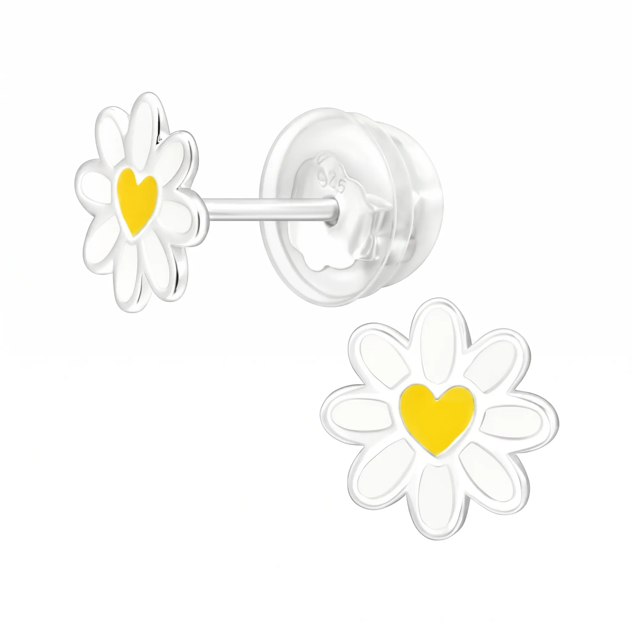 Kids Daisy Flower Studs - Image 3