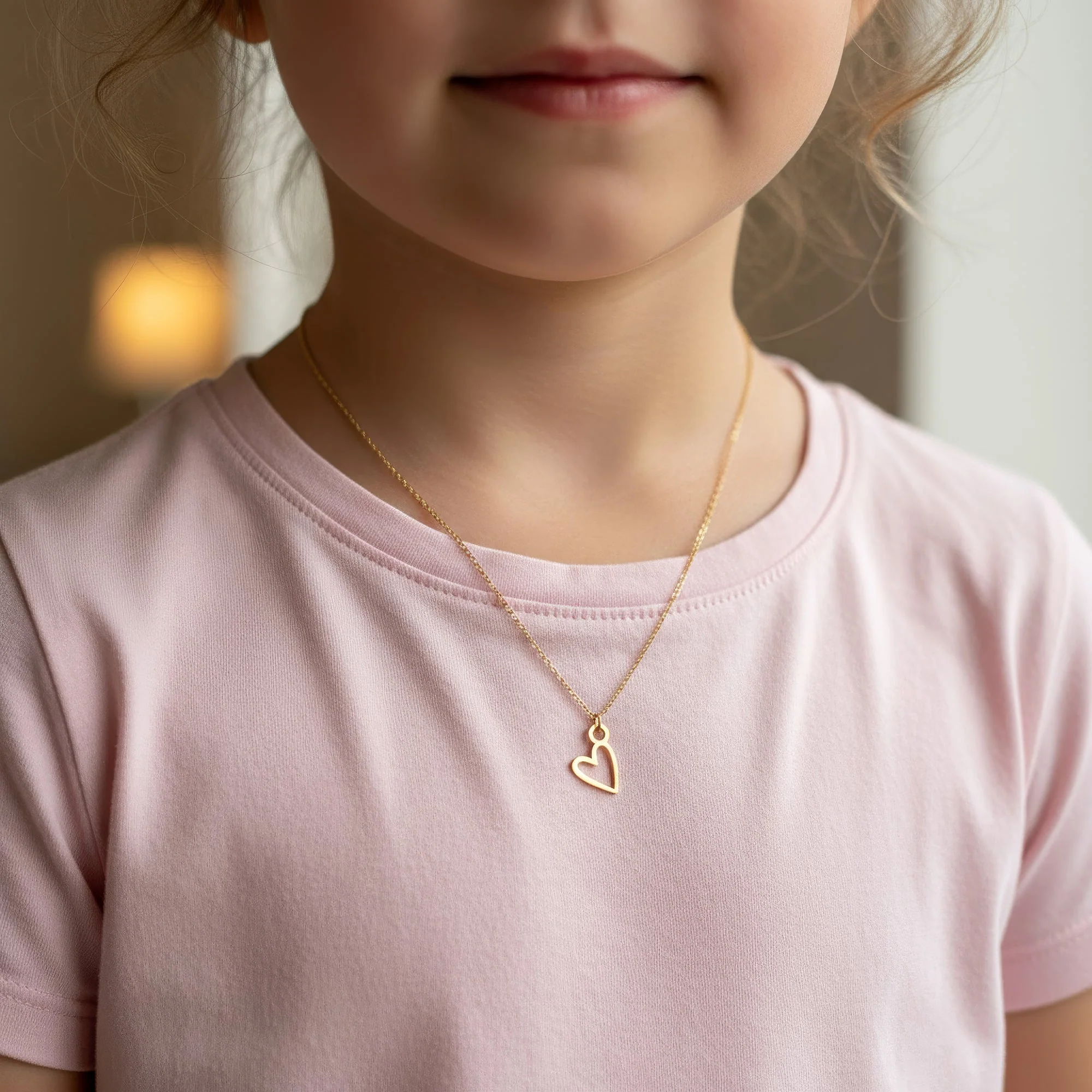 Kids Heart Necklace