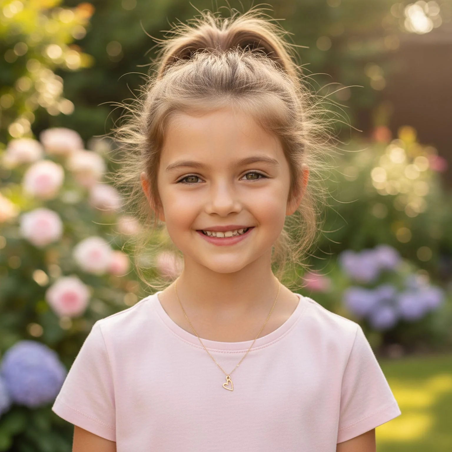 Kids Heart Necklace - Image 3