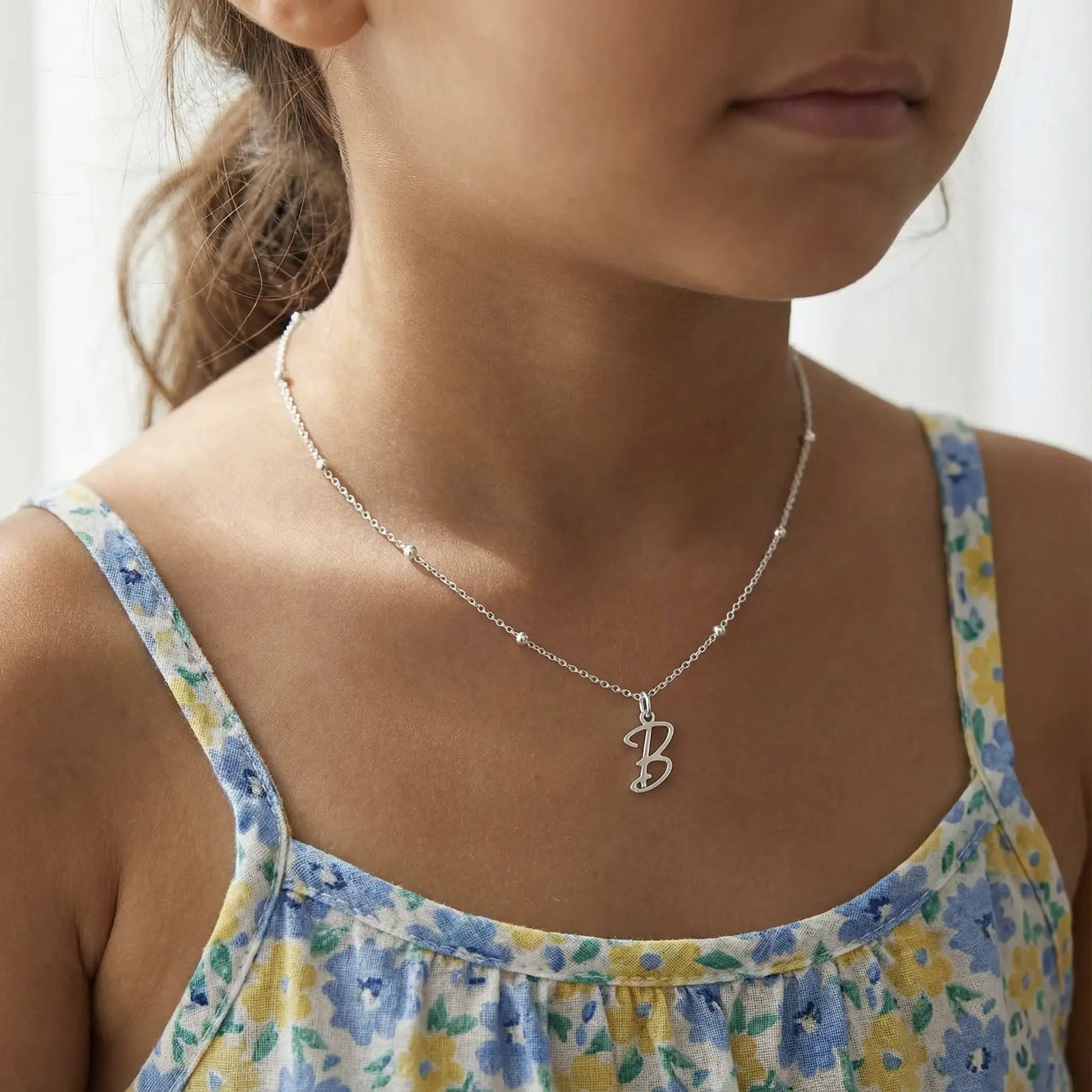 Kids Initial Necklace