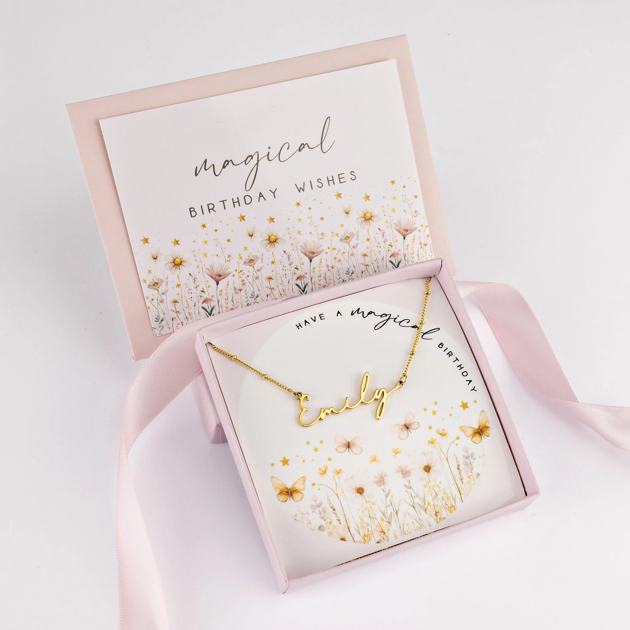 Kids Magical Birthday Name Necklace - Image 4