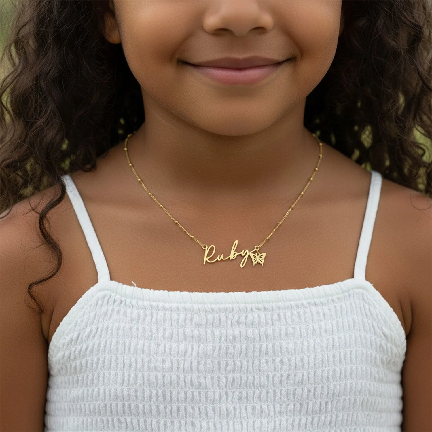 Kids Magical Birthday Name Necklace - Image 9