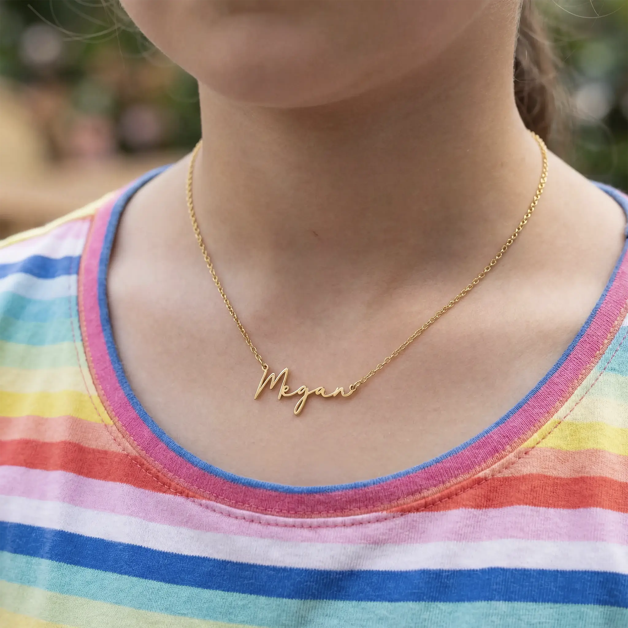 Kids Name Necklace - Image 10