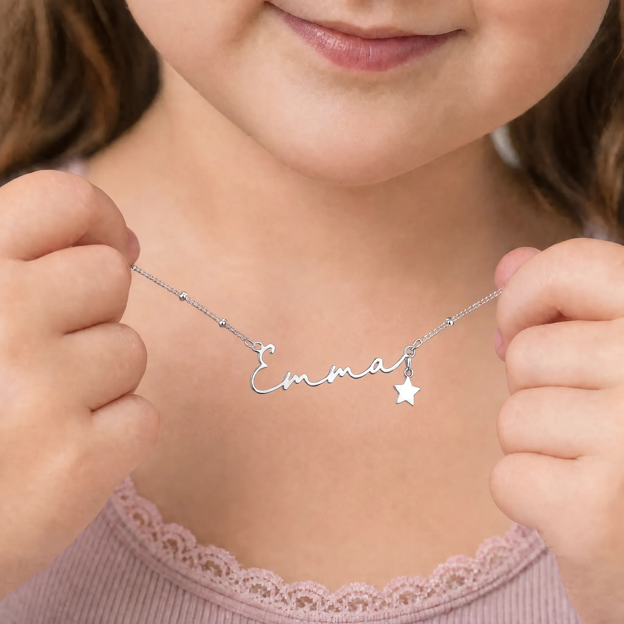 Kids Name Necklace - Image 4