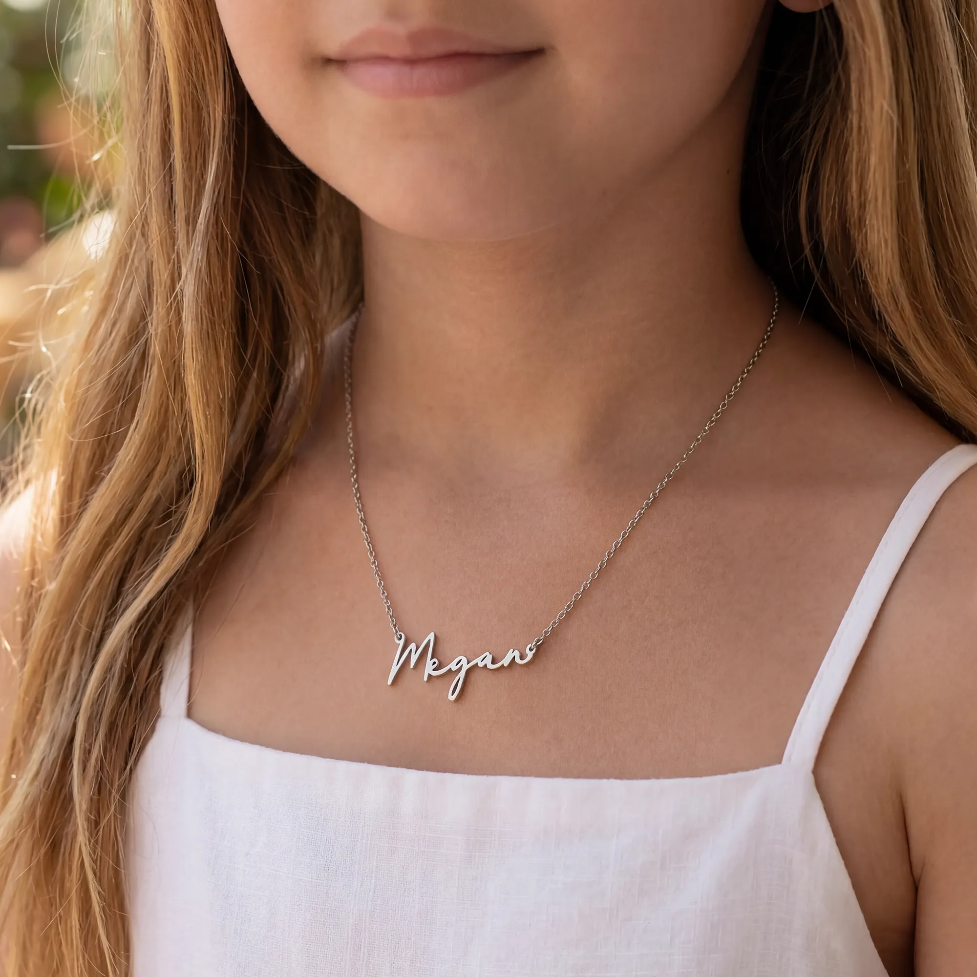 Kids Name Necklace - Image 5