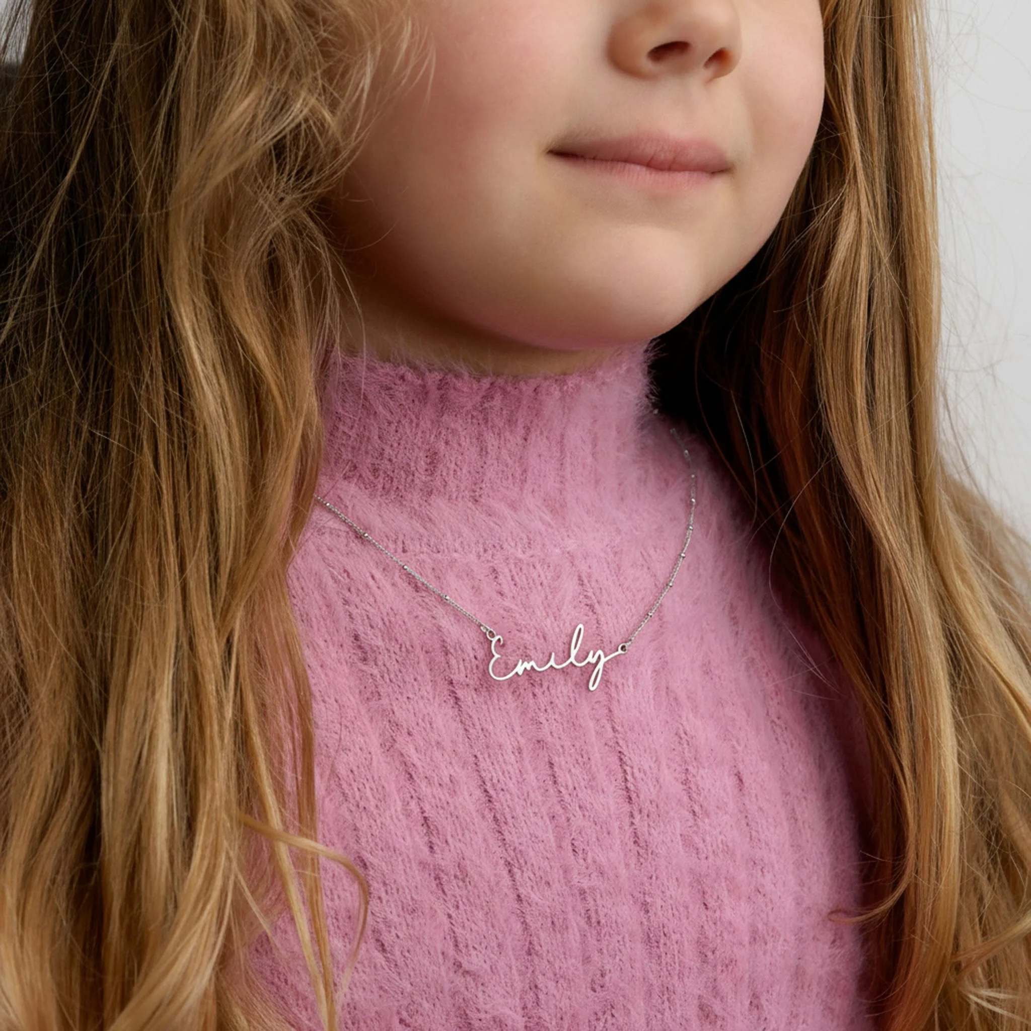 Kids Name Necklace Christmas Gift Set - Image 3