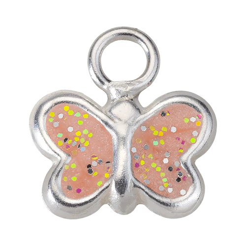 Silver Butterfly Kids Charm