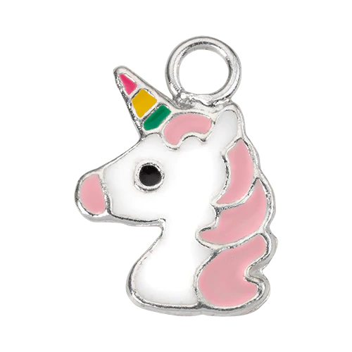 Silver Unicorn Kids Charm