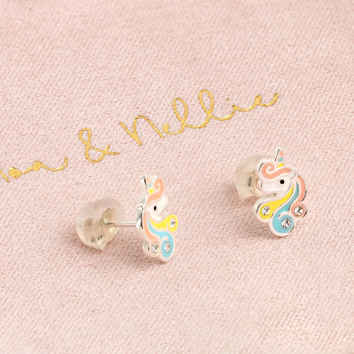 Kids Unicorn Stud Earrings - Image 2