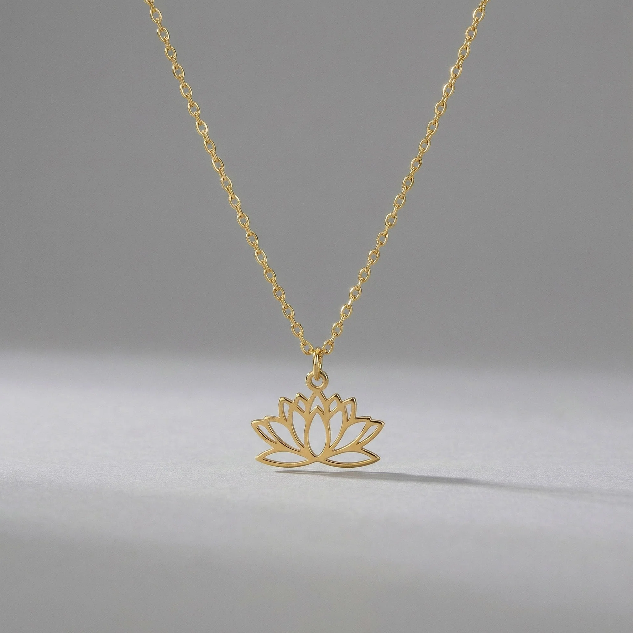 Lotus Flower Necklace - Image 2