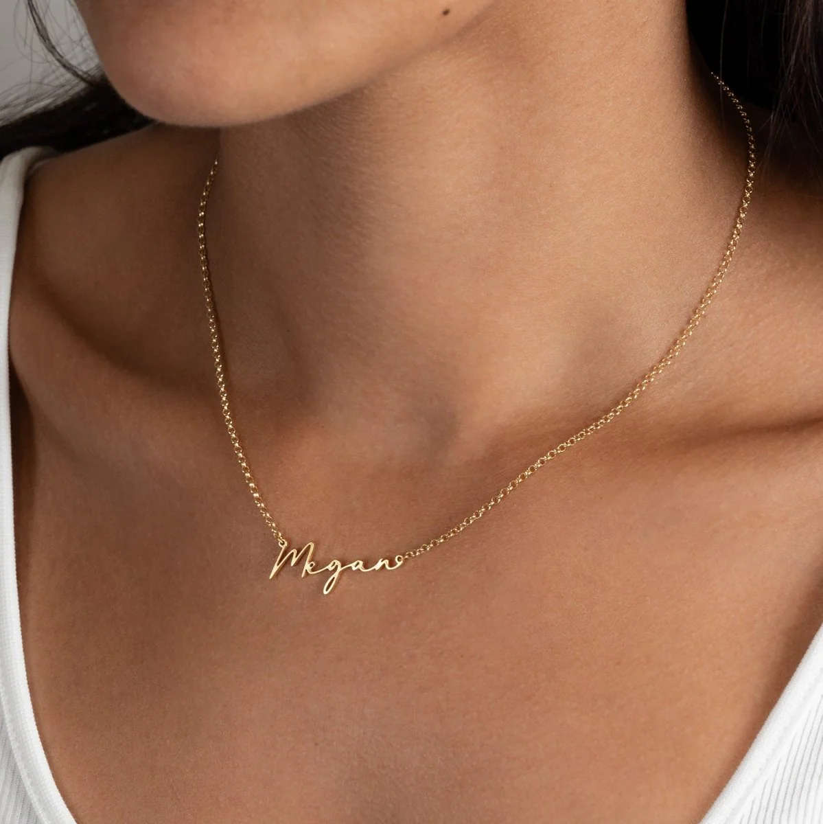 Megan Name Necklace - Image 3