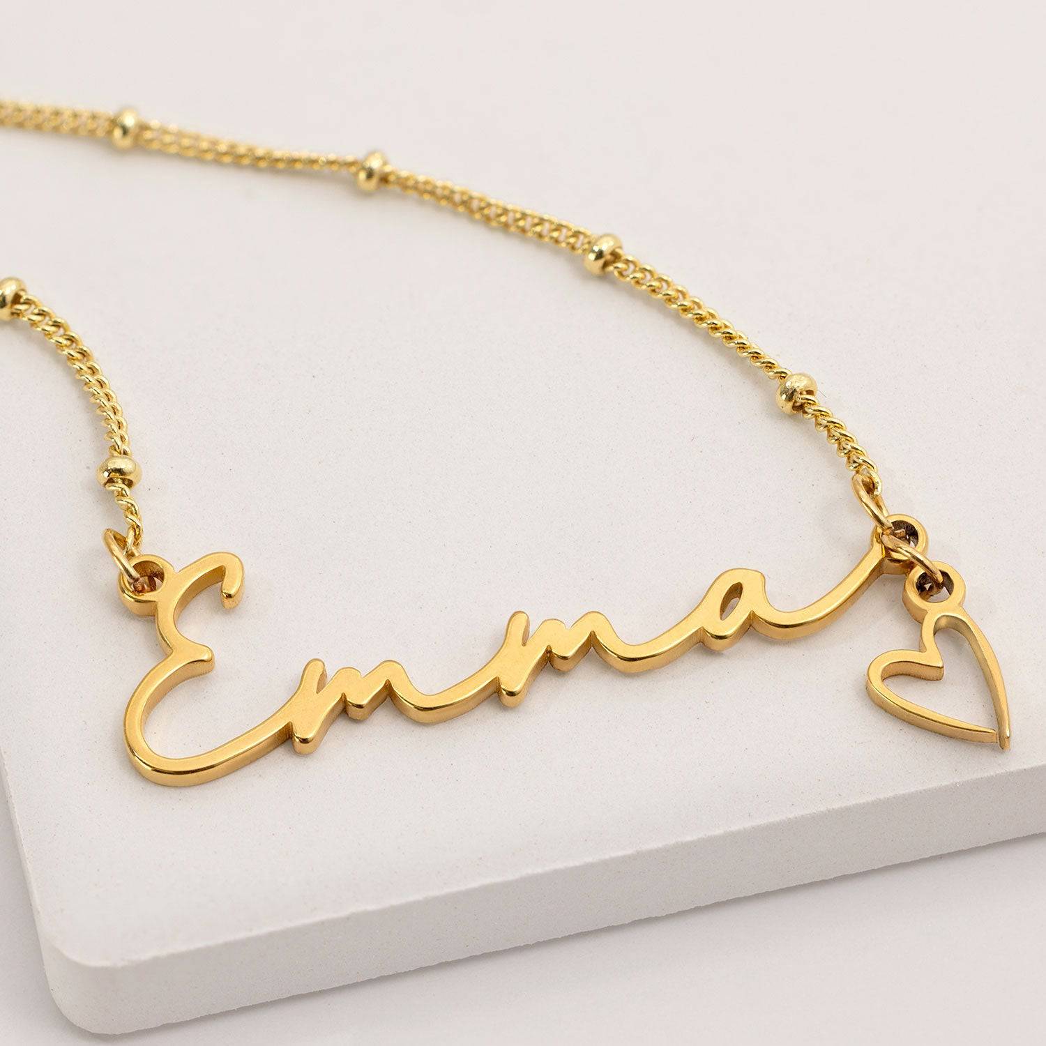 Signature Name & Zodiac Necklace Set - Image 5