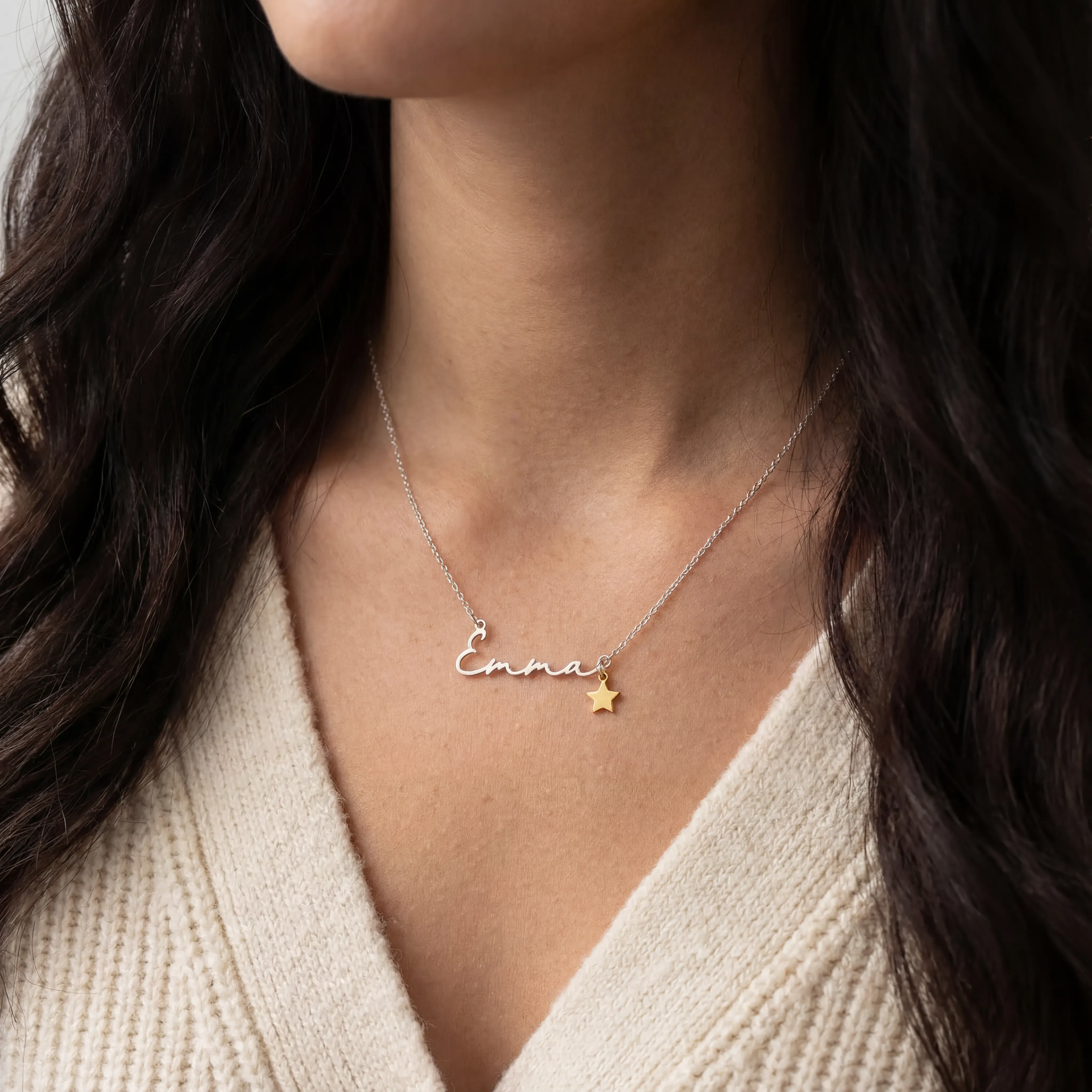 Name Necklace & Charm