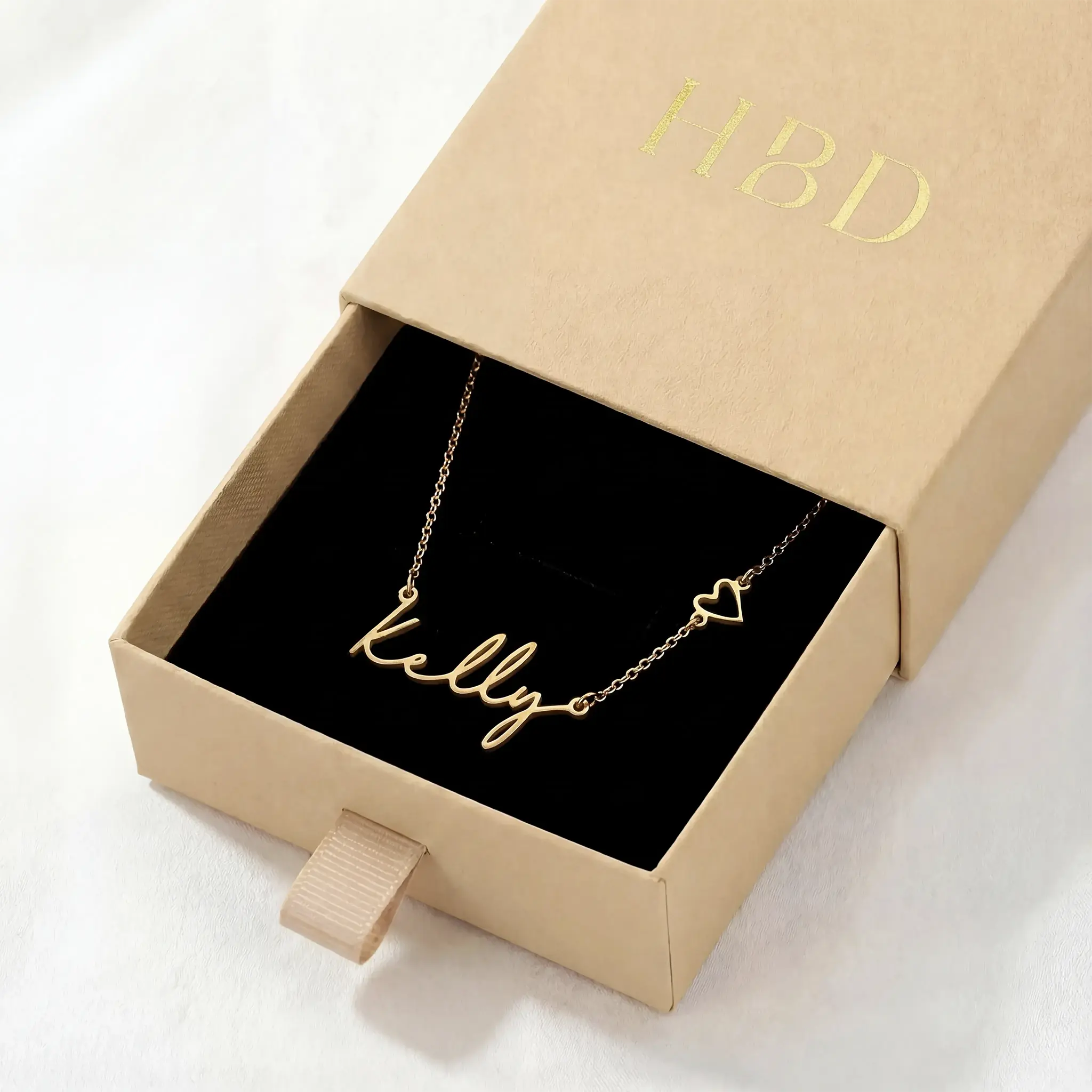 Personalised Name & Heart Necklace - Image 10